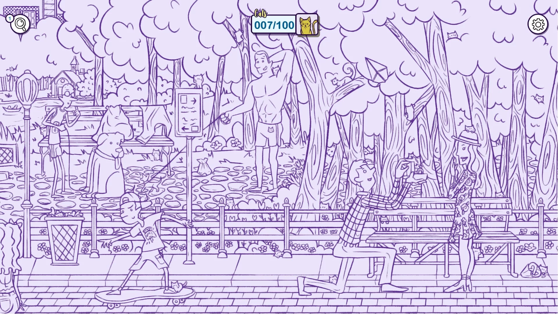 Изображение игры: Hidden Cats in New York