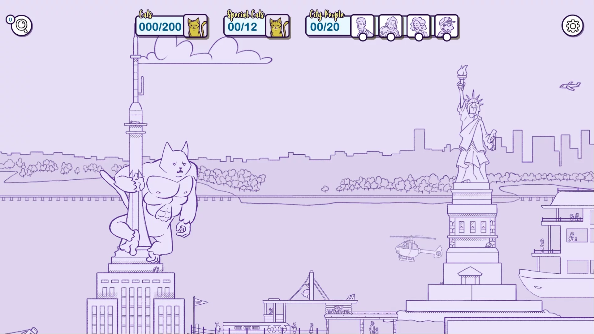 Изображение игры: Hidden Cats in New York
