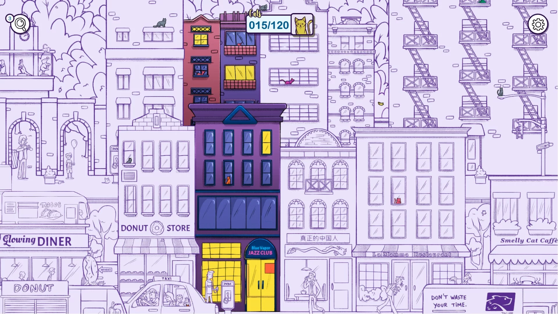 Изображение игры: Hidden Cats in New York