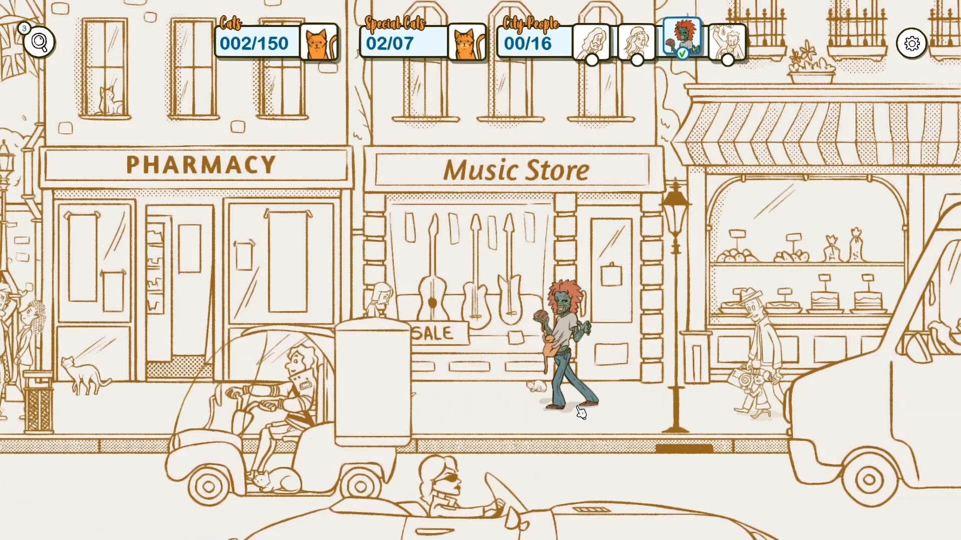 Изображение игры: Hidden Cats in London