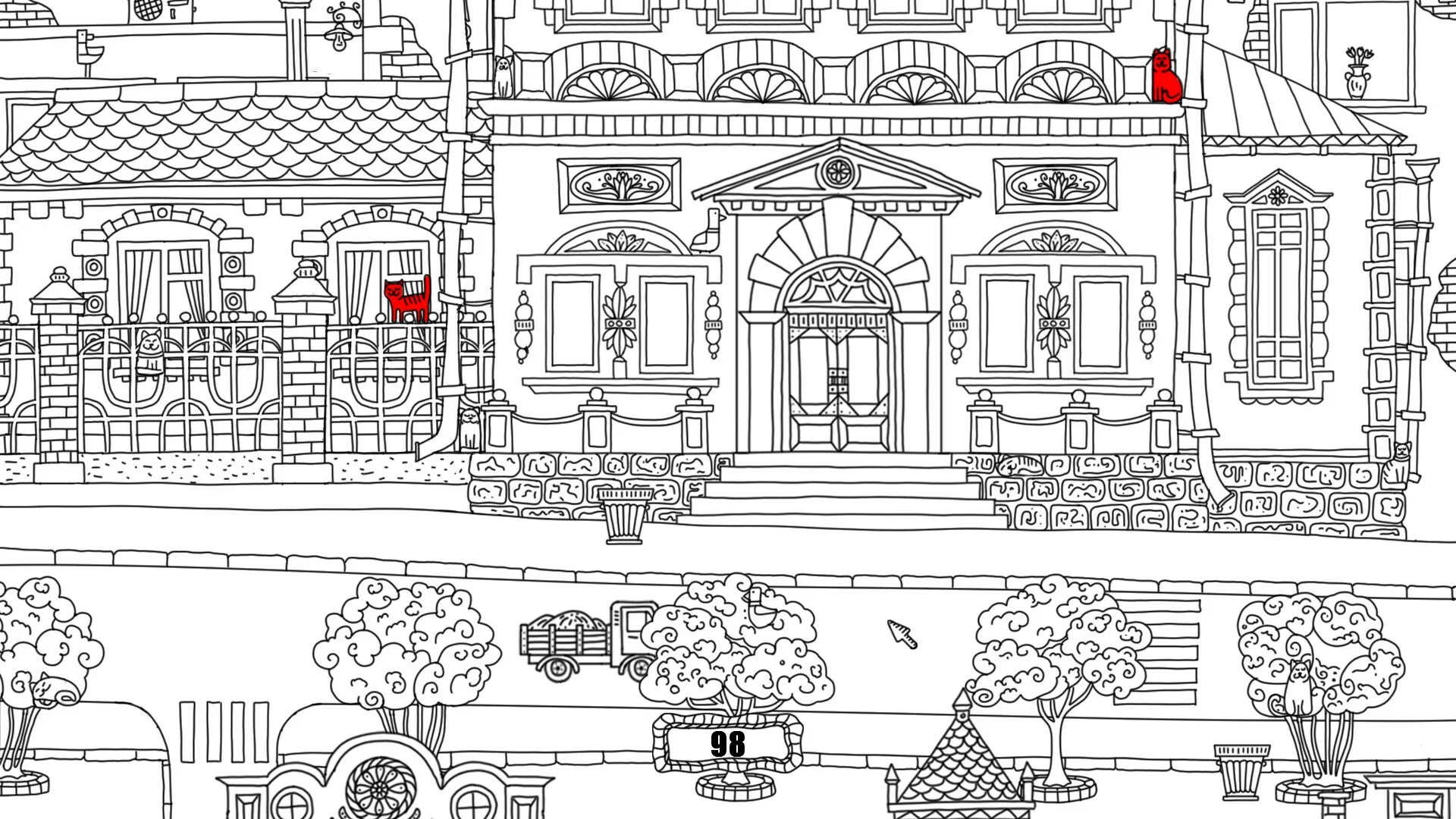 Изображение игры: 100 hidden cats