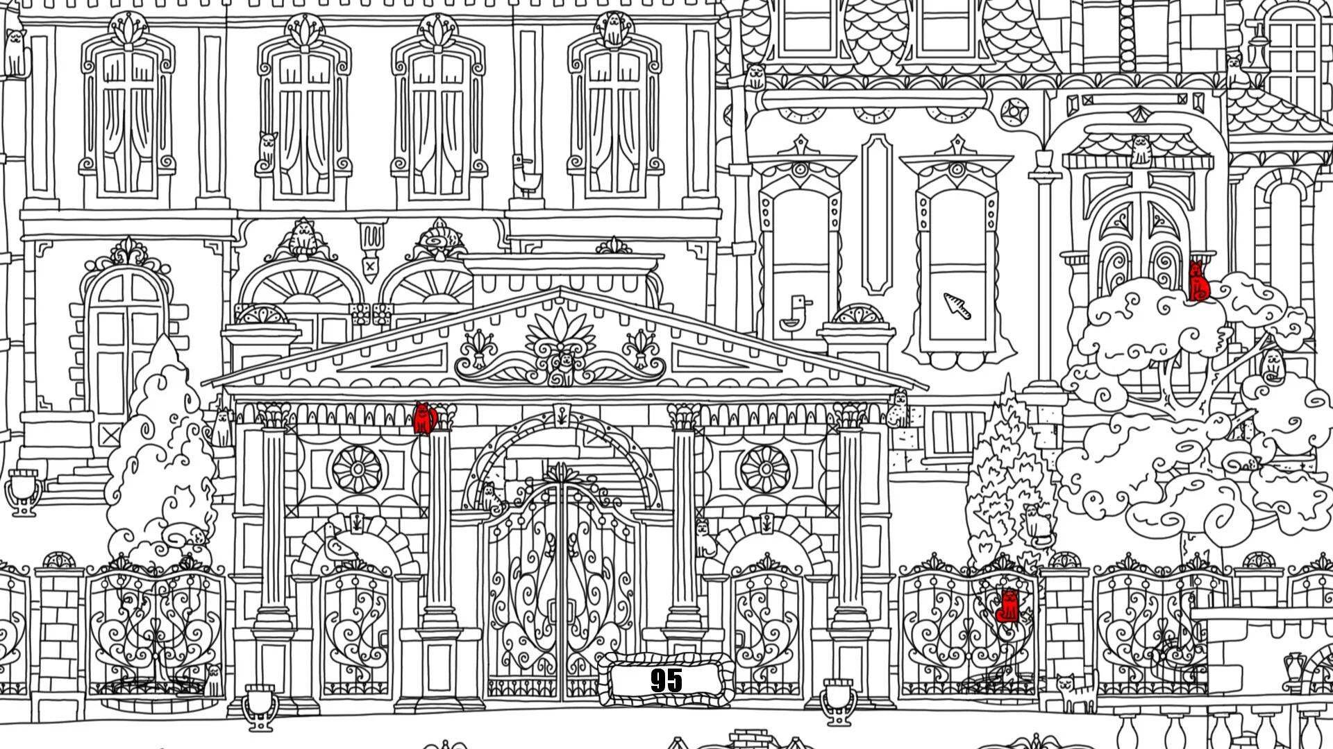 Изображение игры: 100 hidden cats