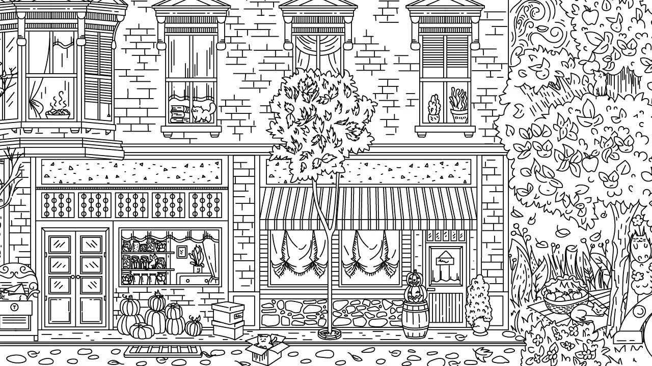 Изображение игры: Cats Hidden in Maple Hollow 🍂