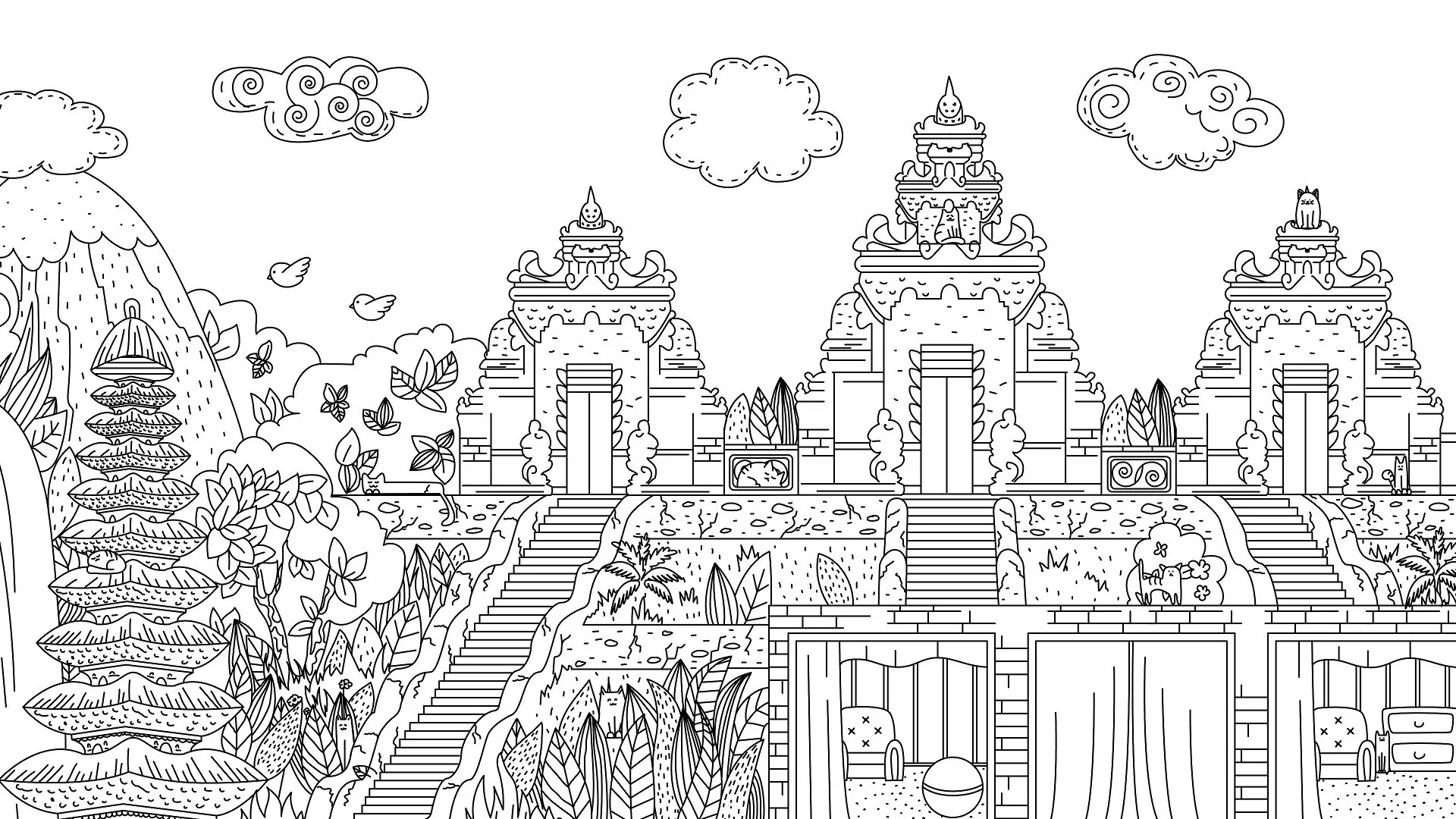 Изображение игры: Cats Hidden in Bali