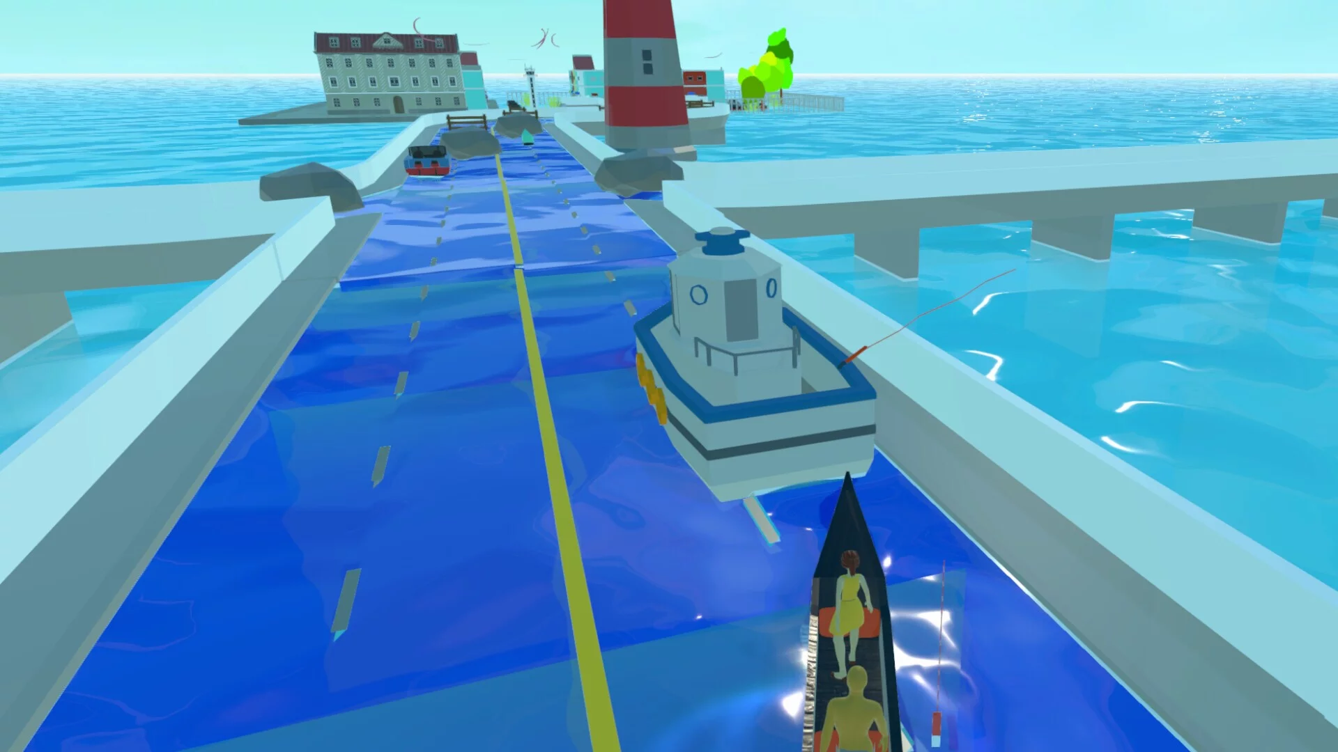 Изображение игры: Gondola Passing Through