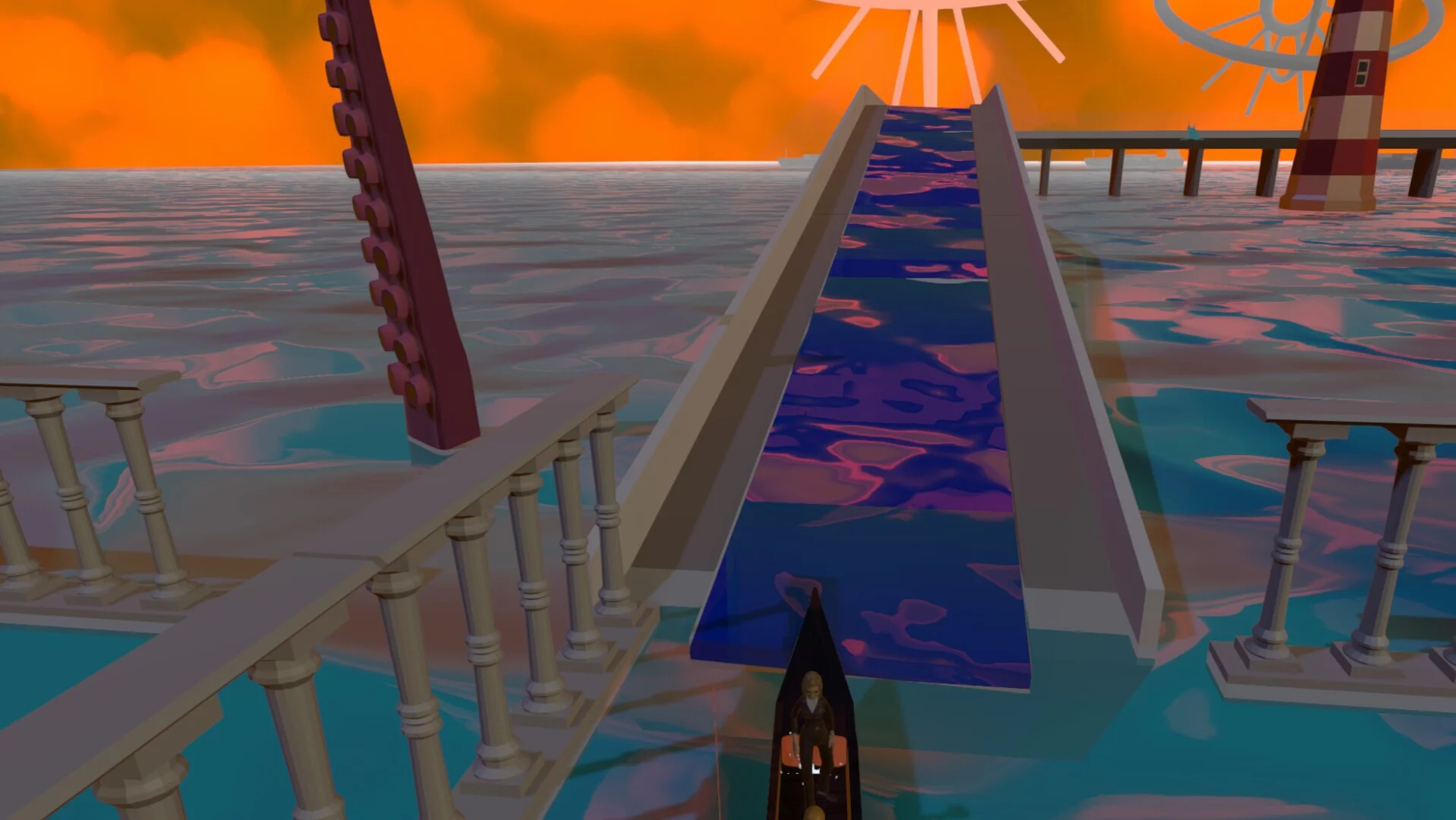 Изображение игры: Gondola Passing Through