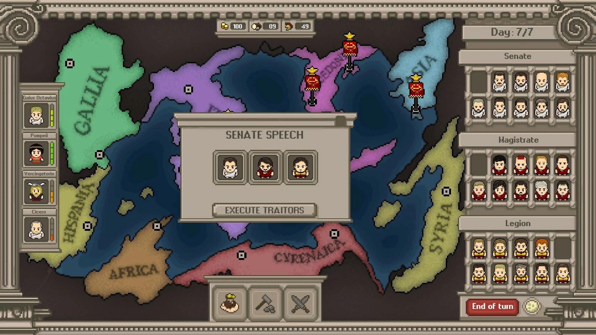 Изображение игры: Long Live Caesar
