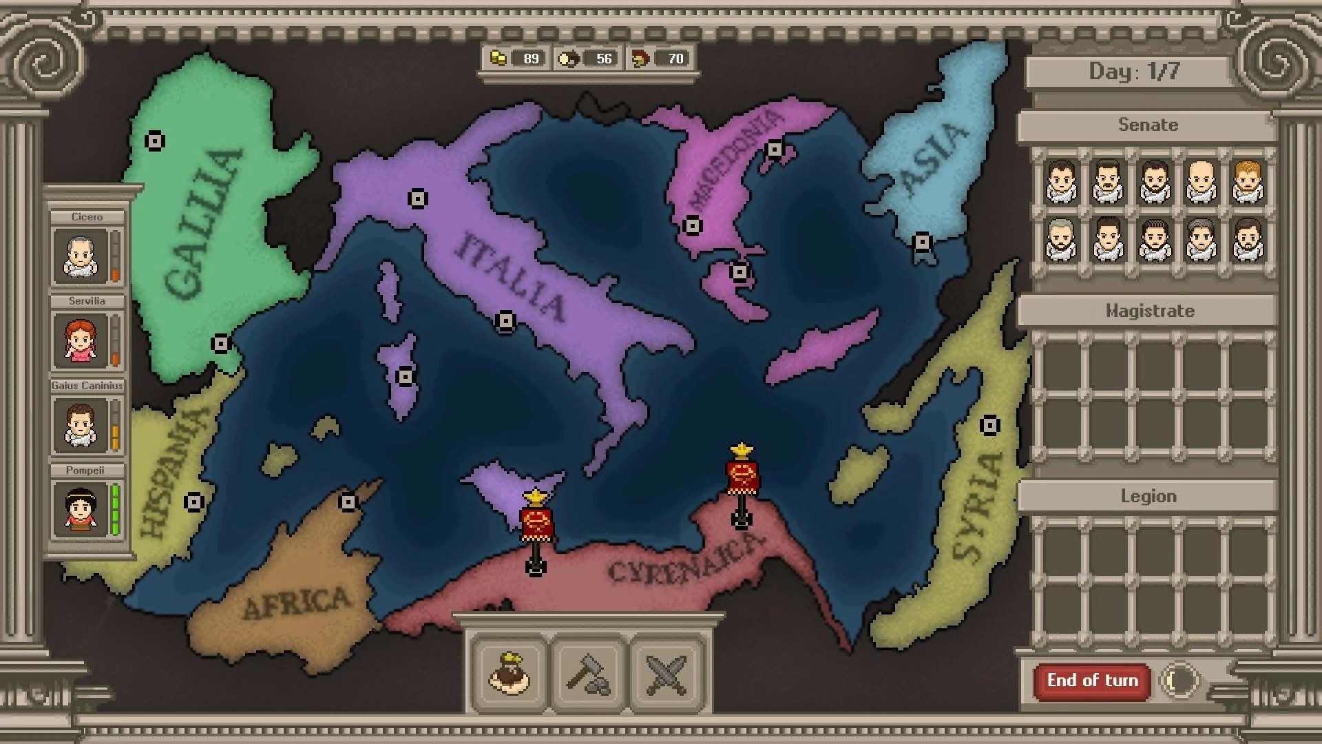 Изображение игры: Long Live Caesar
