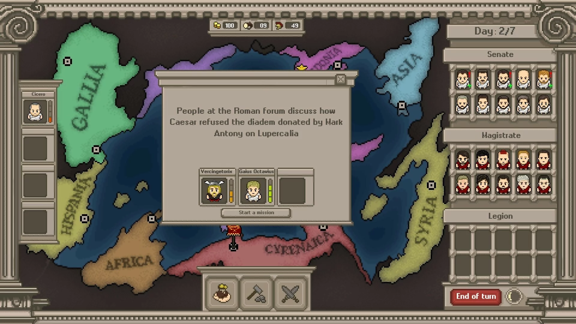 Изображение игры: Long Live Caesar