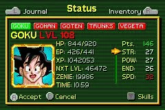 Изображение игры: Dragon Ball Z: The Legacy of Goku