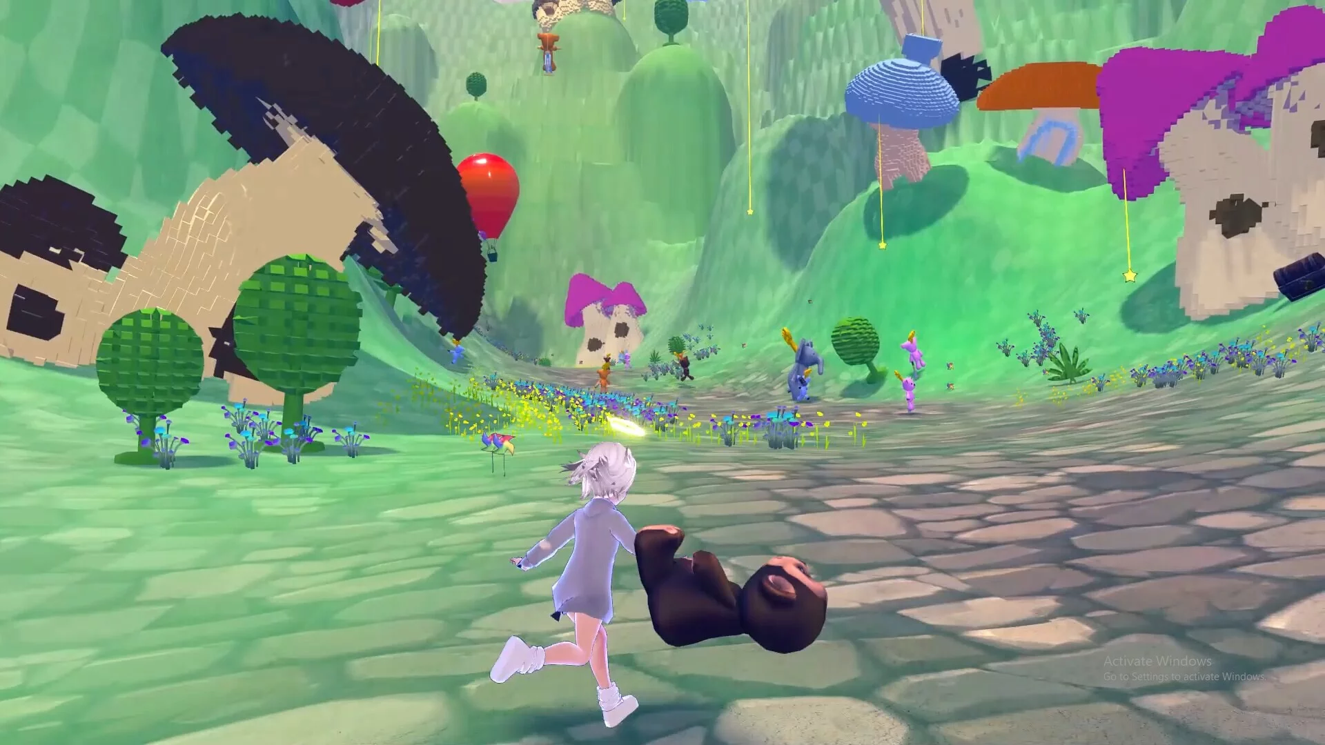 Изображение игры: Plushie from the Sky