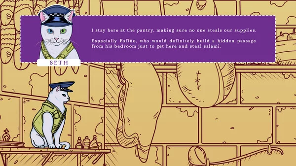 Изображение игры: A Castle Full of Cats