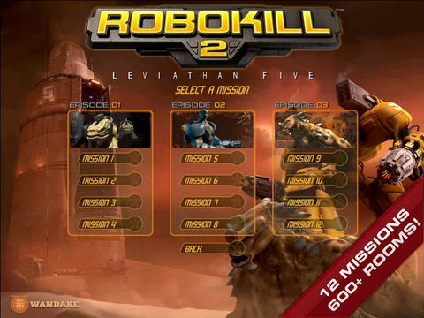 Изображение игры: Robokill 2: Leviathan Five