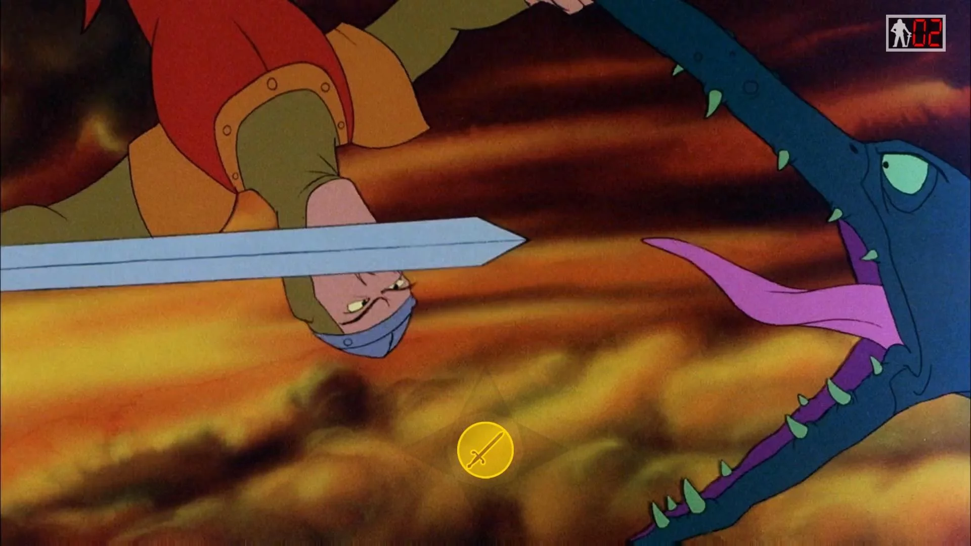 Изображение игры: Dragon's Lair Trilogy