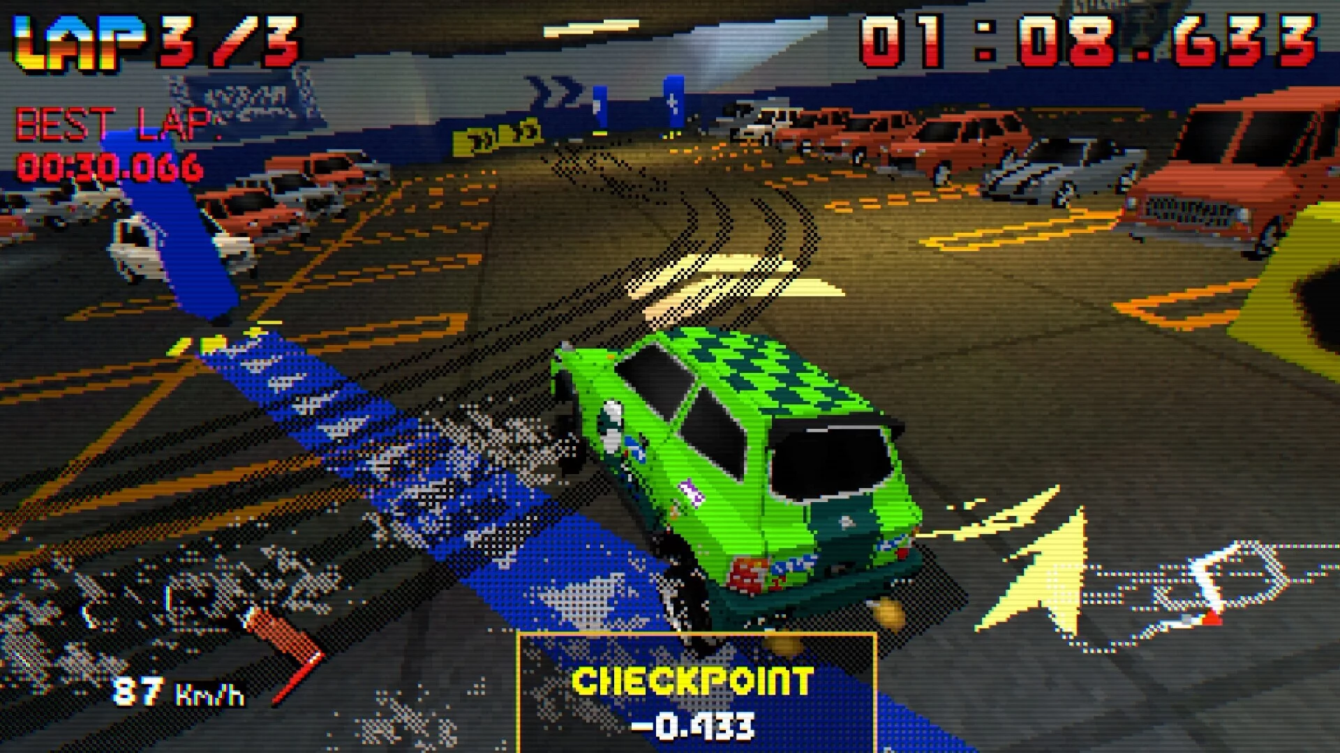 Изображение игры: Parking Garage Rally Circuit