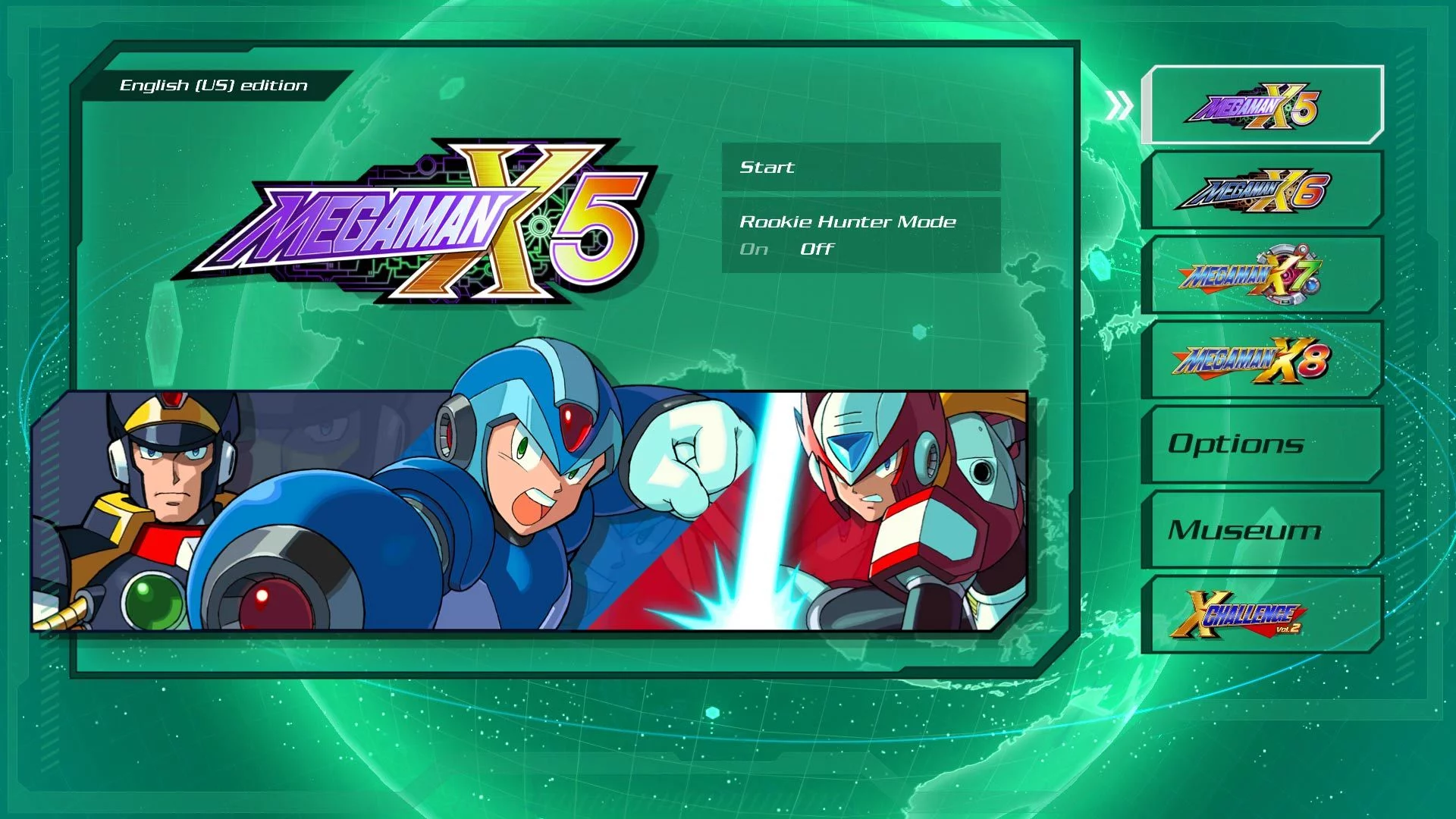 Изображение игры: Mega Man X Legacy Collection 2