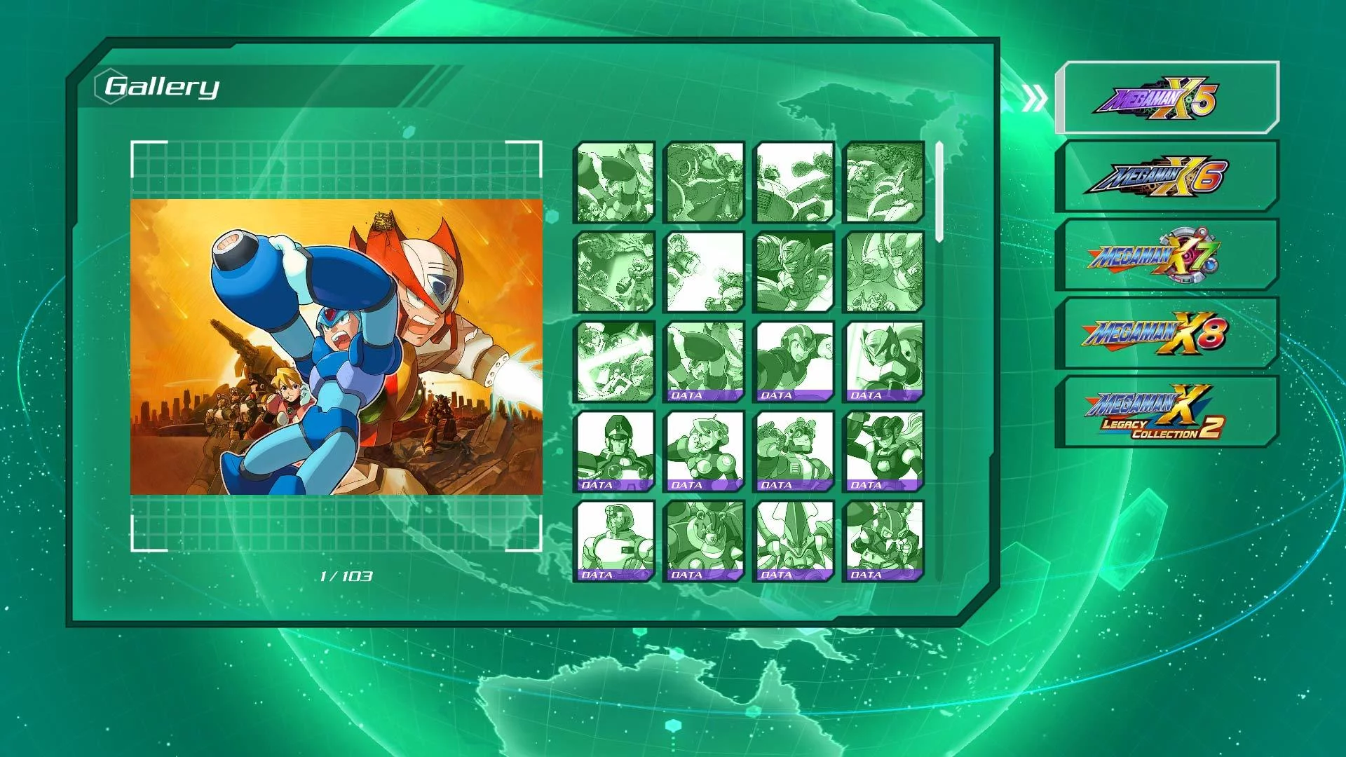 Изображение игры: Mega Man X Legacy Collection 2