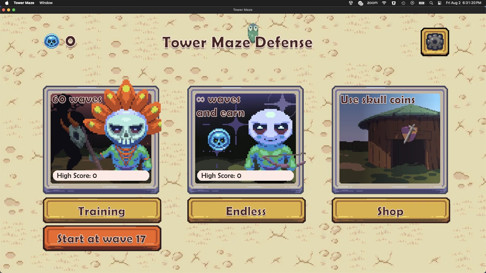Изображение игры: Tower Maze Defense