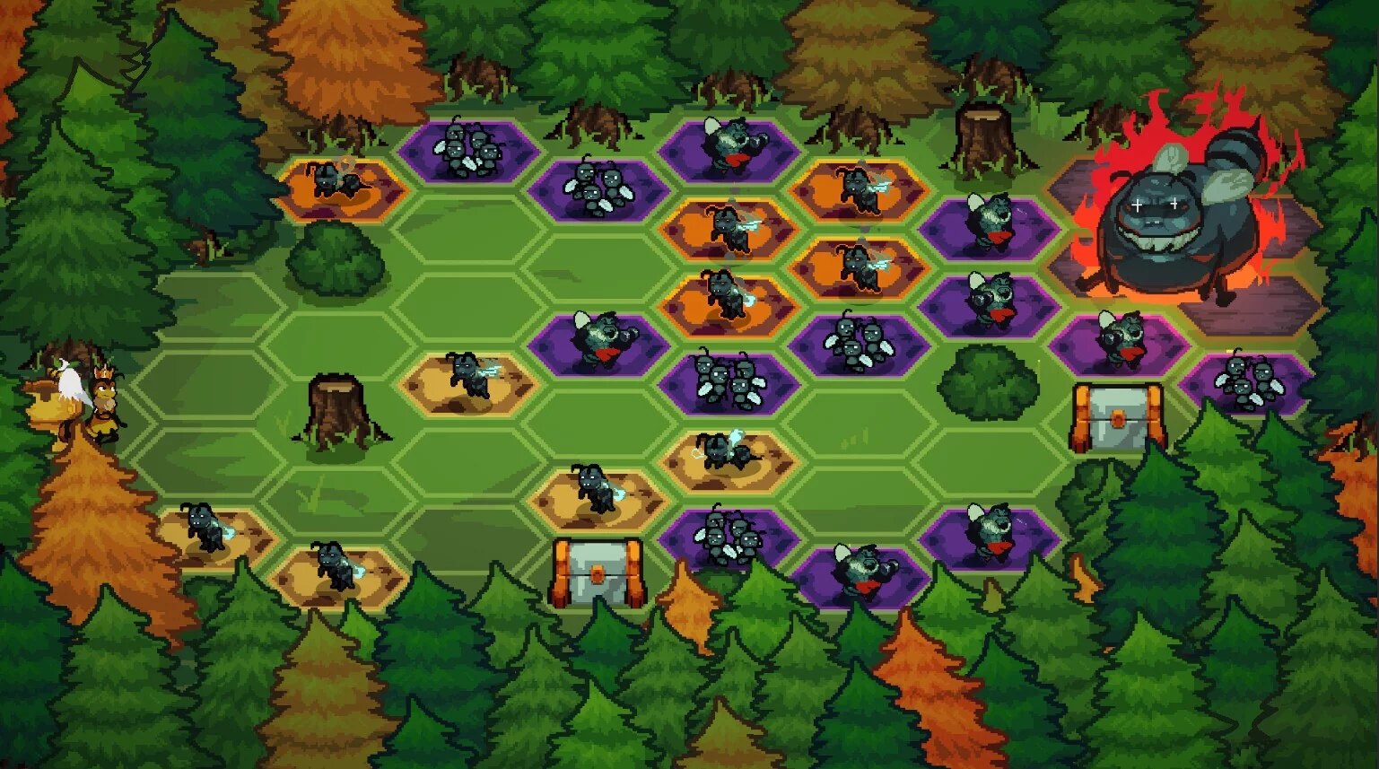 Изображение игры: Bees vs Zombees