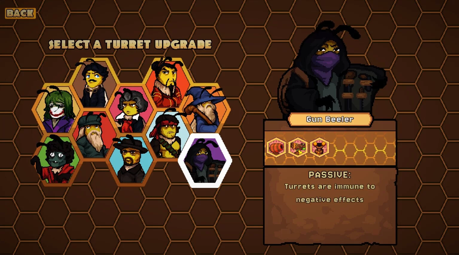 Изображение игры: Bees vs Zombees