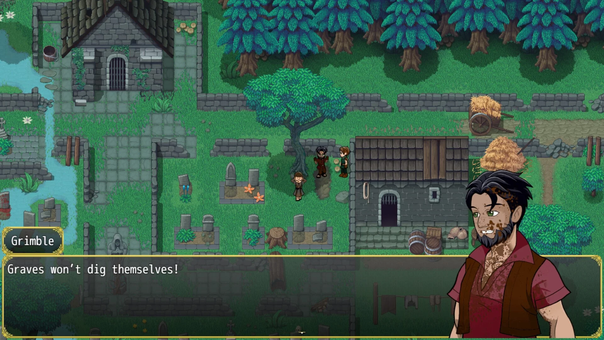 Изображение игры: Glitch & Glory: Tales of Honeywood