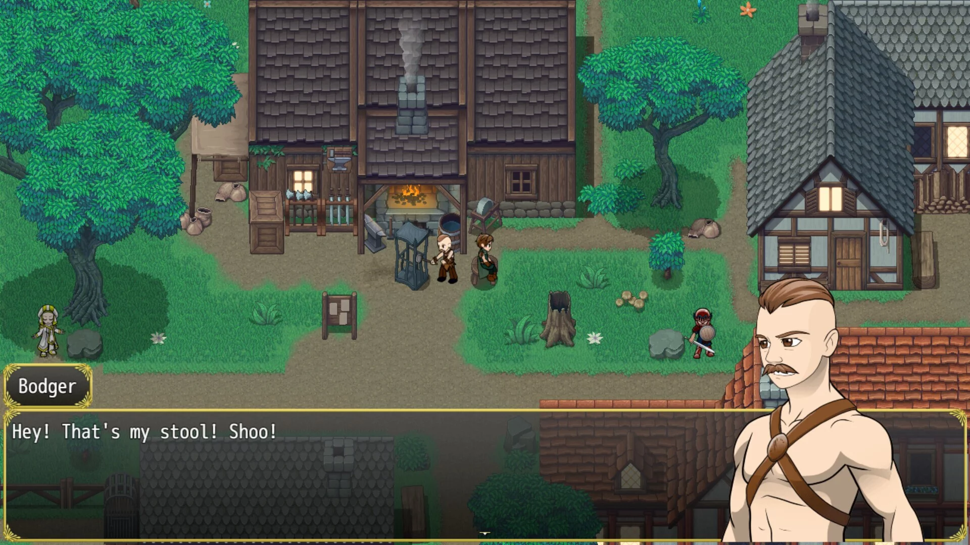 Изображение игры: Glitch & Glory: Tales of Honeywood