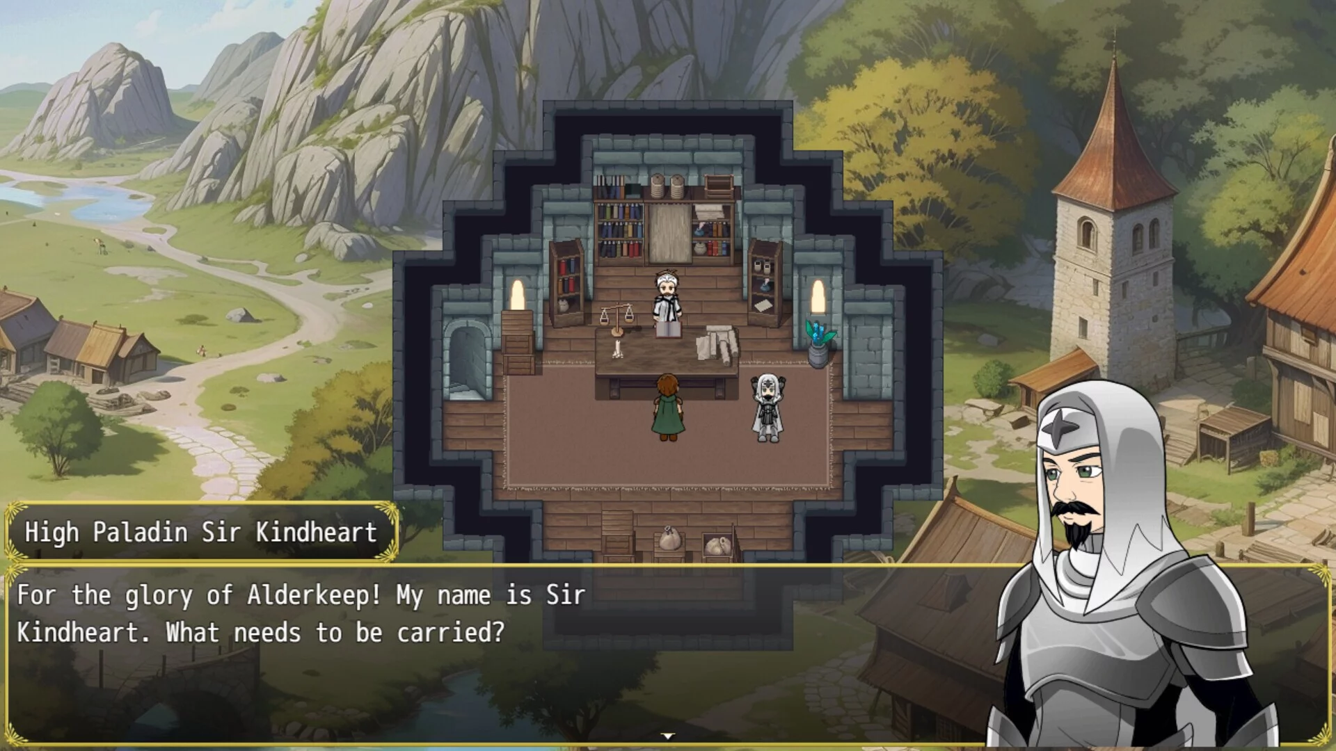 Изображение игры: Glitch & Glory: Tales of Honeywood