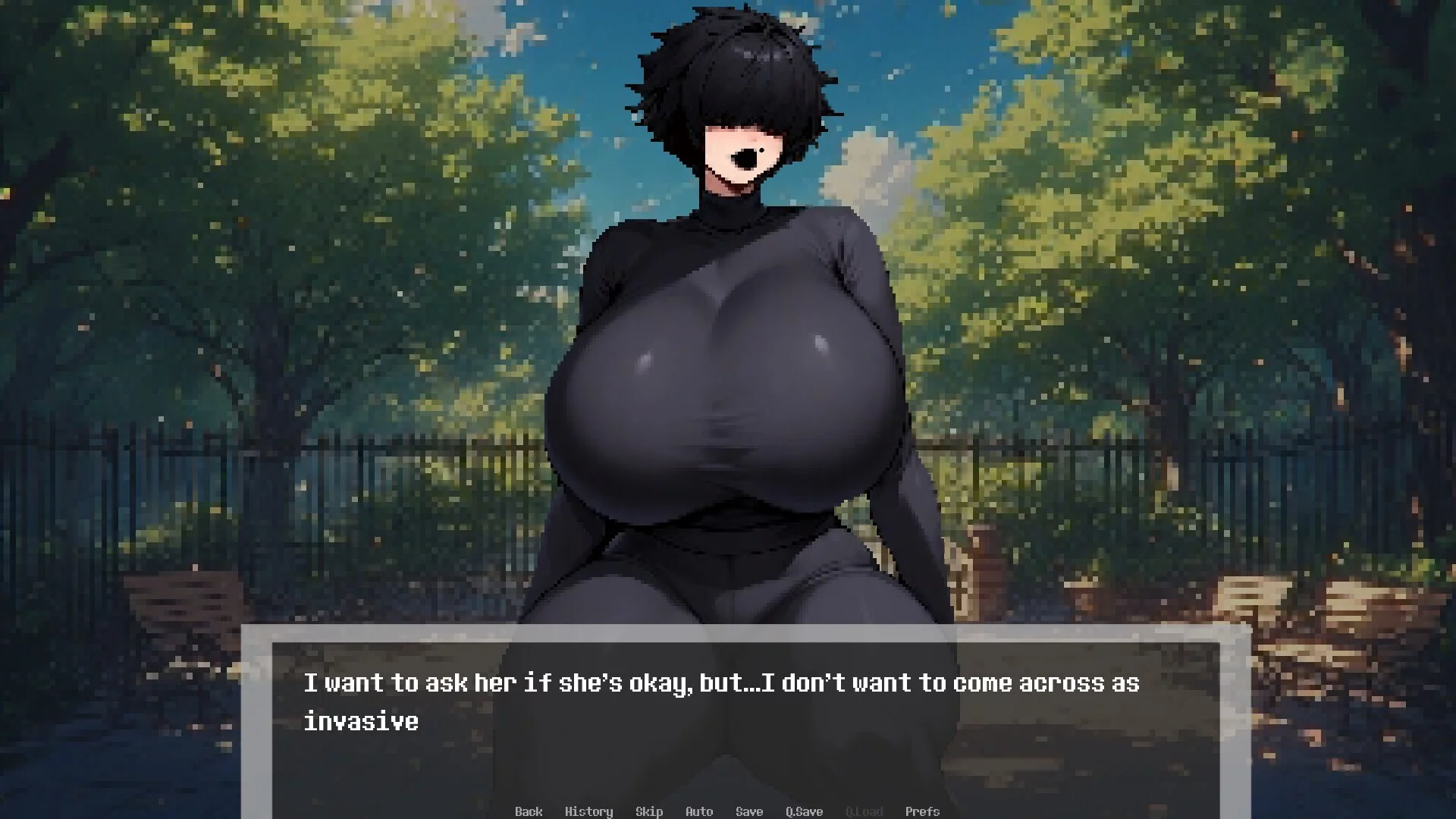 Изображение игры: I Fell in Love with the Mentally Unstable Depressed Goth on Campus