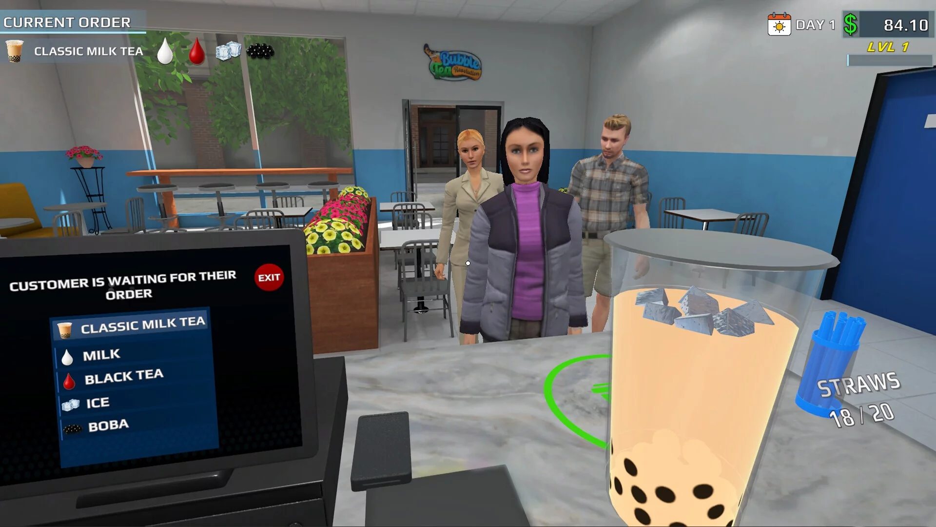 Изображение игры: Bubble Tea Revolution