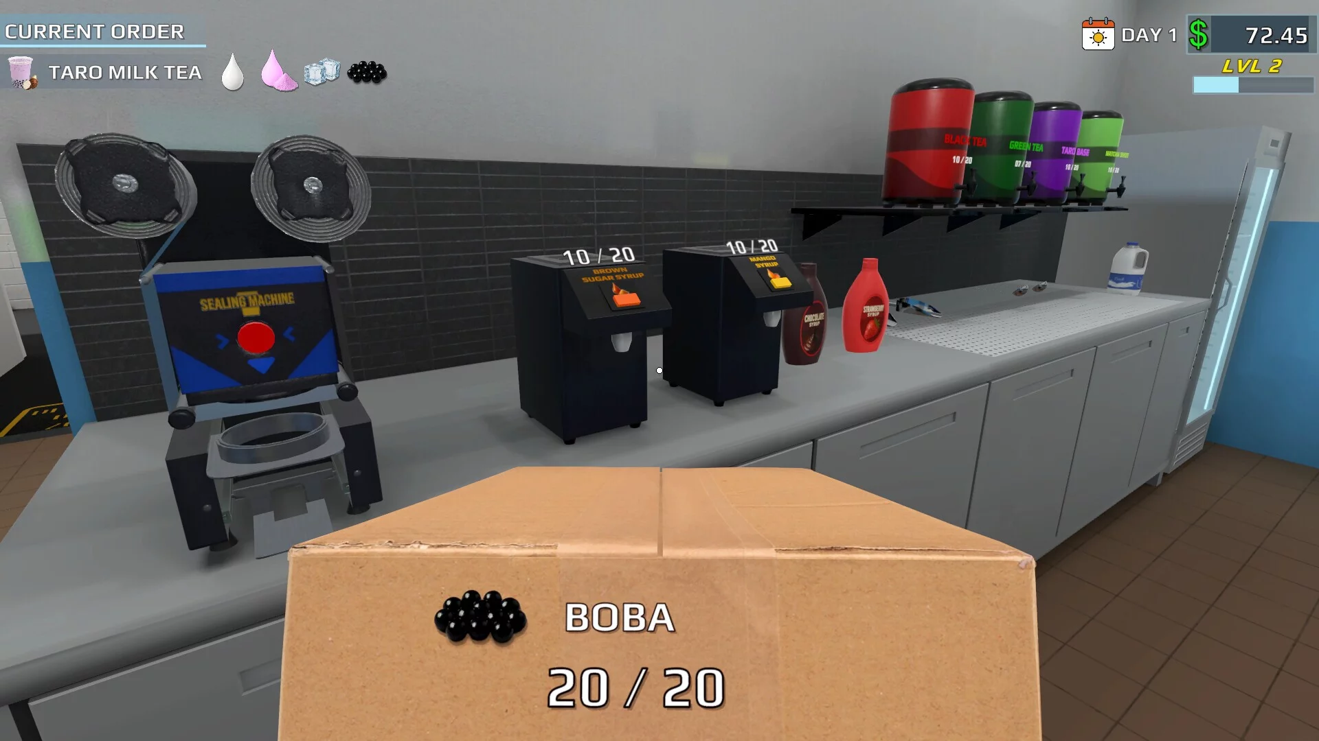 Изображение игры: Bubble Tea Revolution
