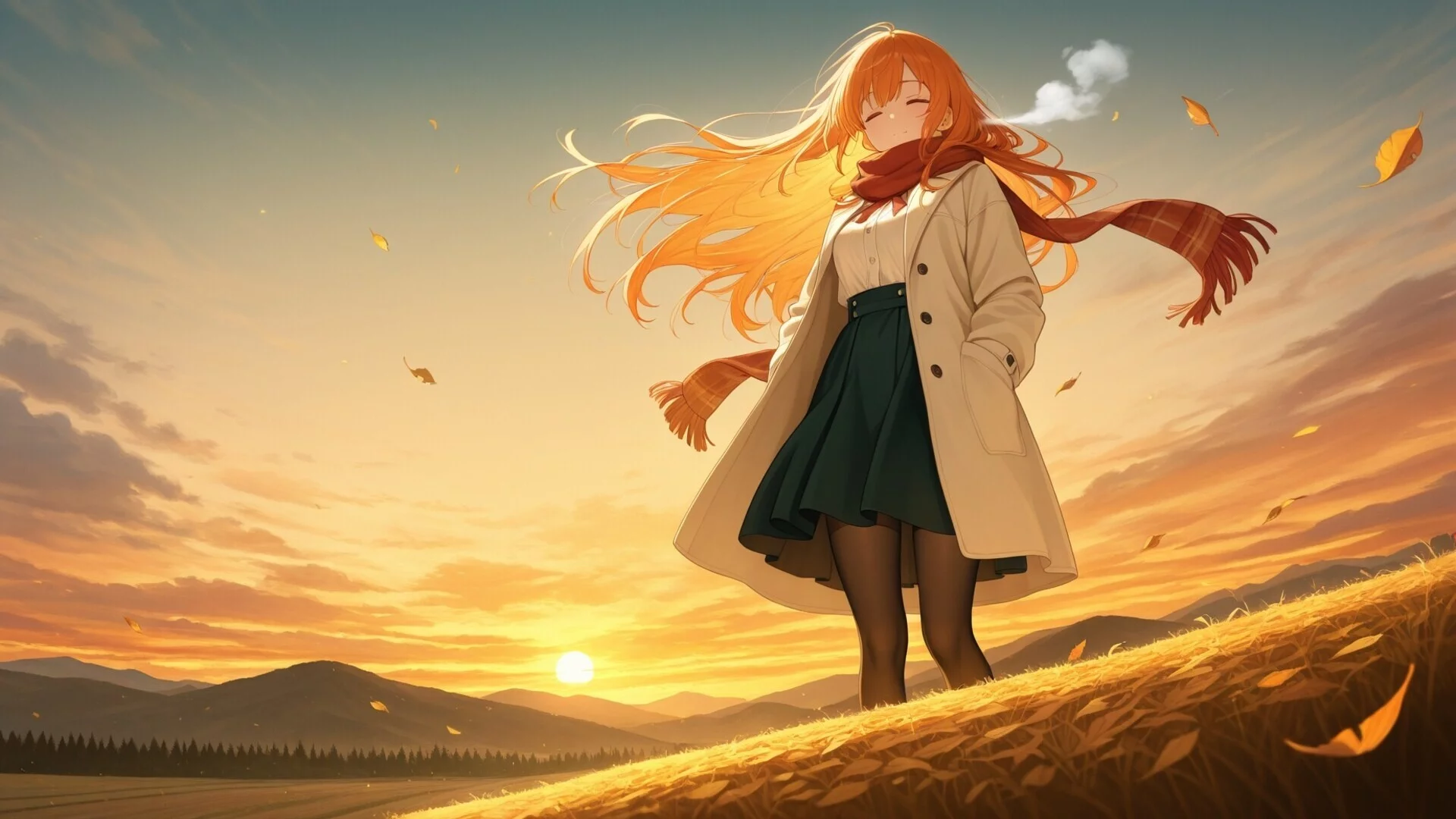 Изображение игры: Autumn Waifu