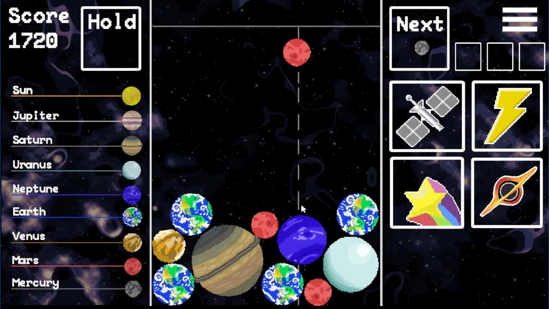 Изображение игры: Planet Drop