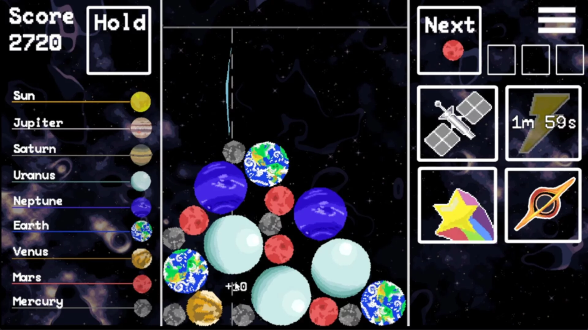 Изображение игры: Planet Drop