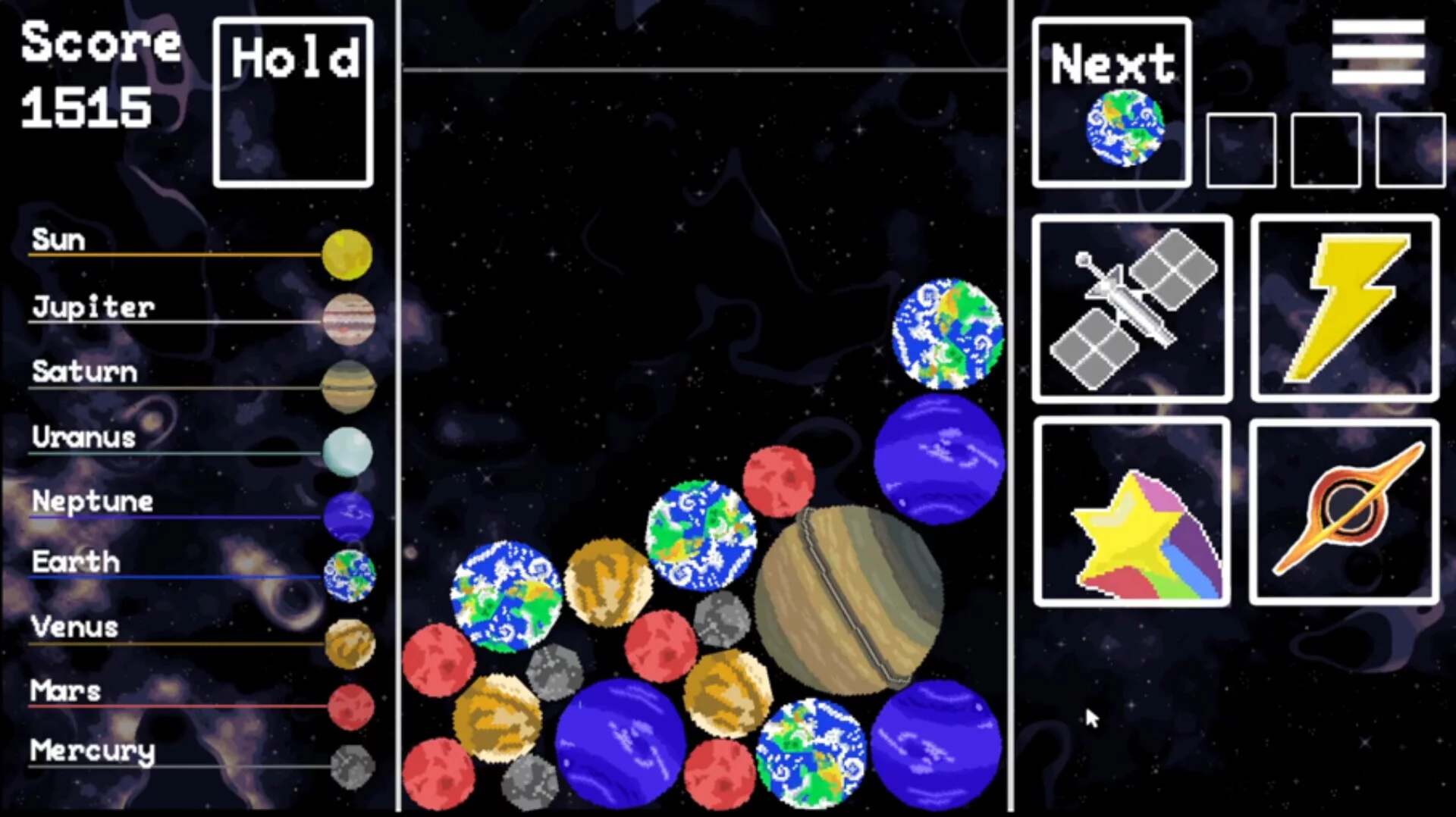 Изображение игры: Planet Drop