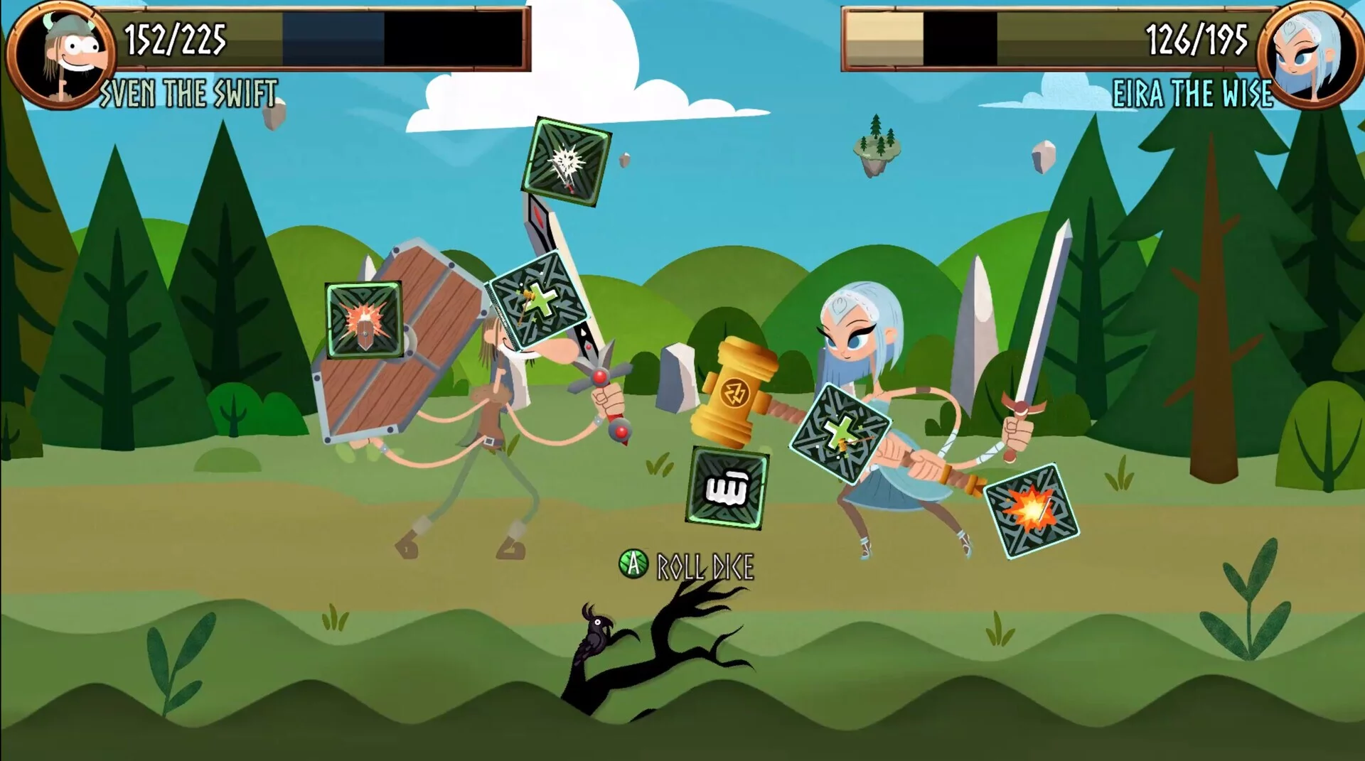 Изображение игры: Dice Saga