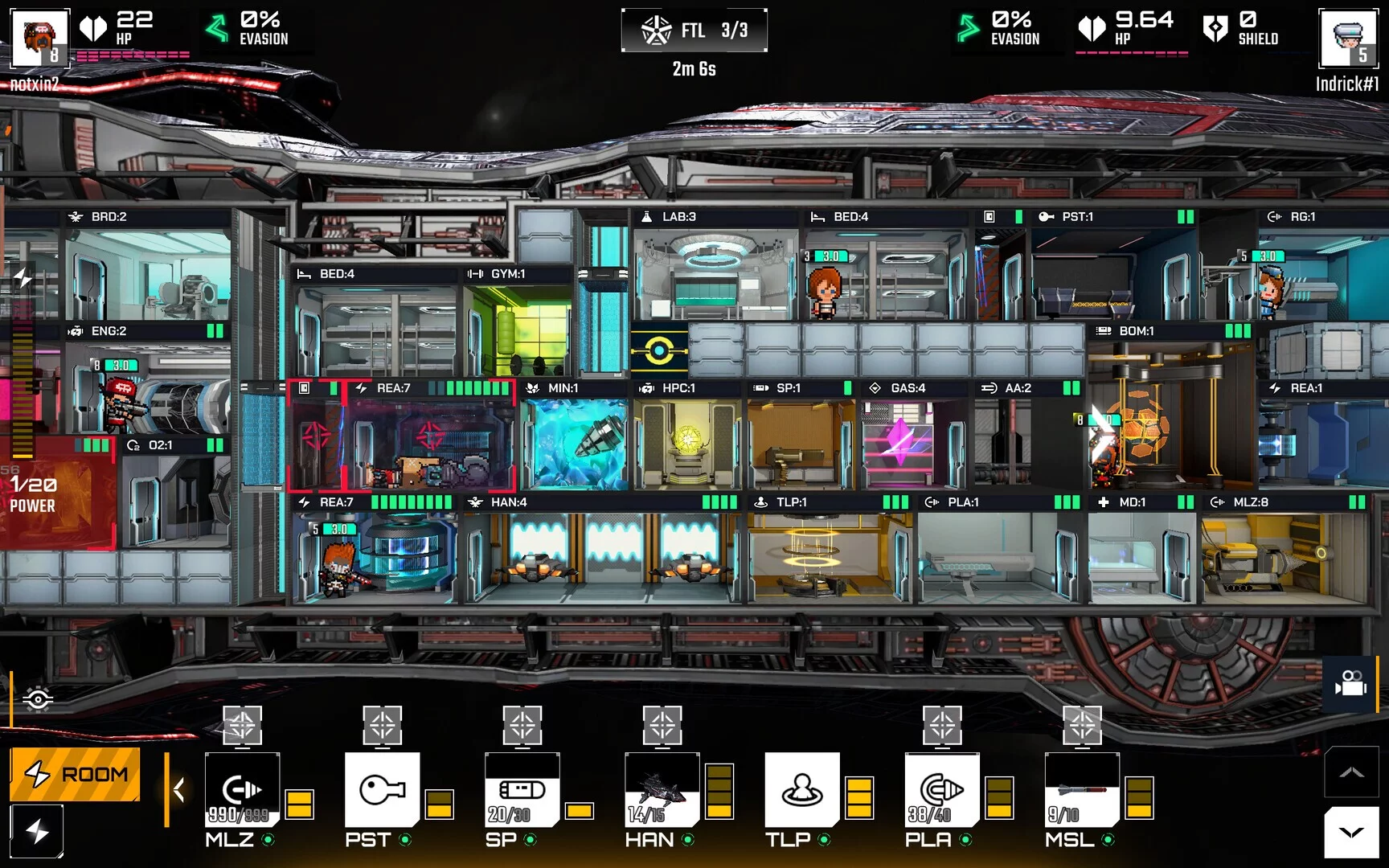 Изображение игры: Pixel Starships 2