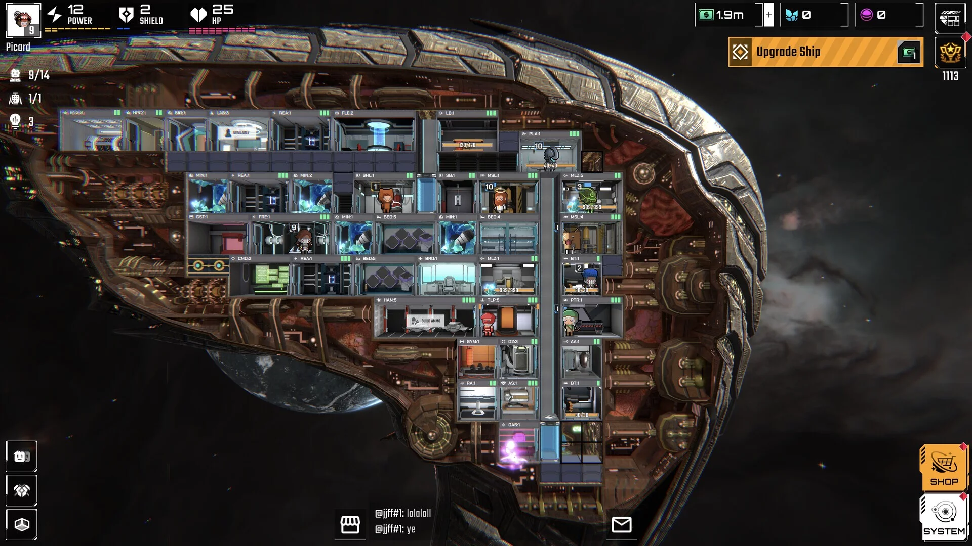 Изображение игры: Pixel Starships 2