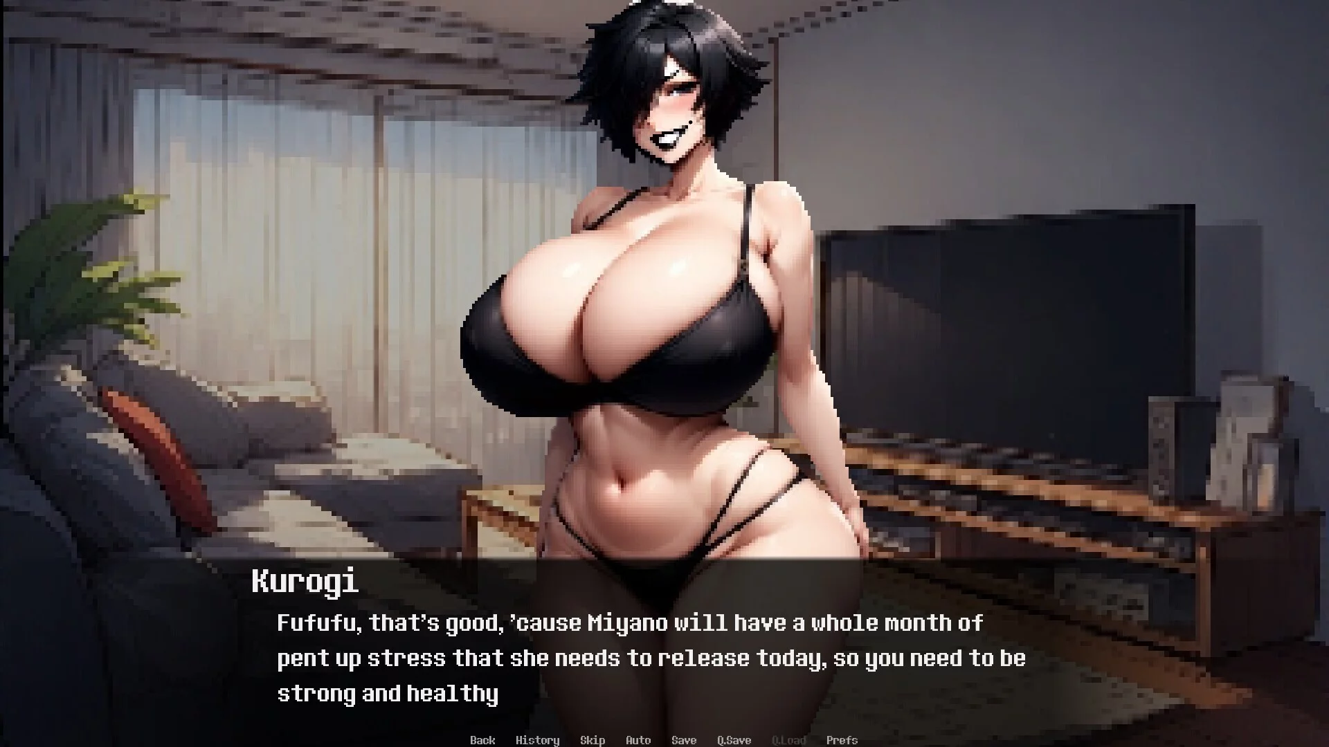 Изображение игры: Yandere Goth Delinquent Trouble 2