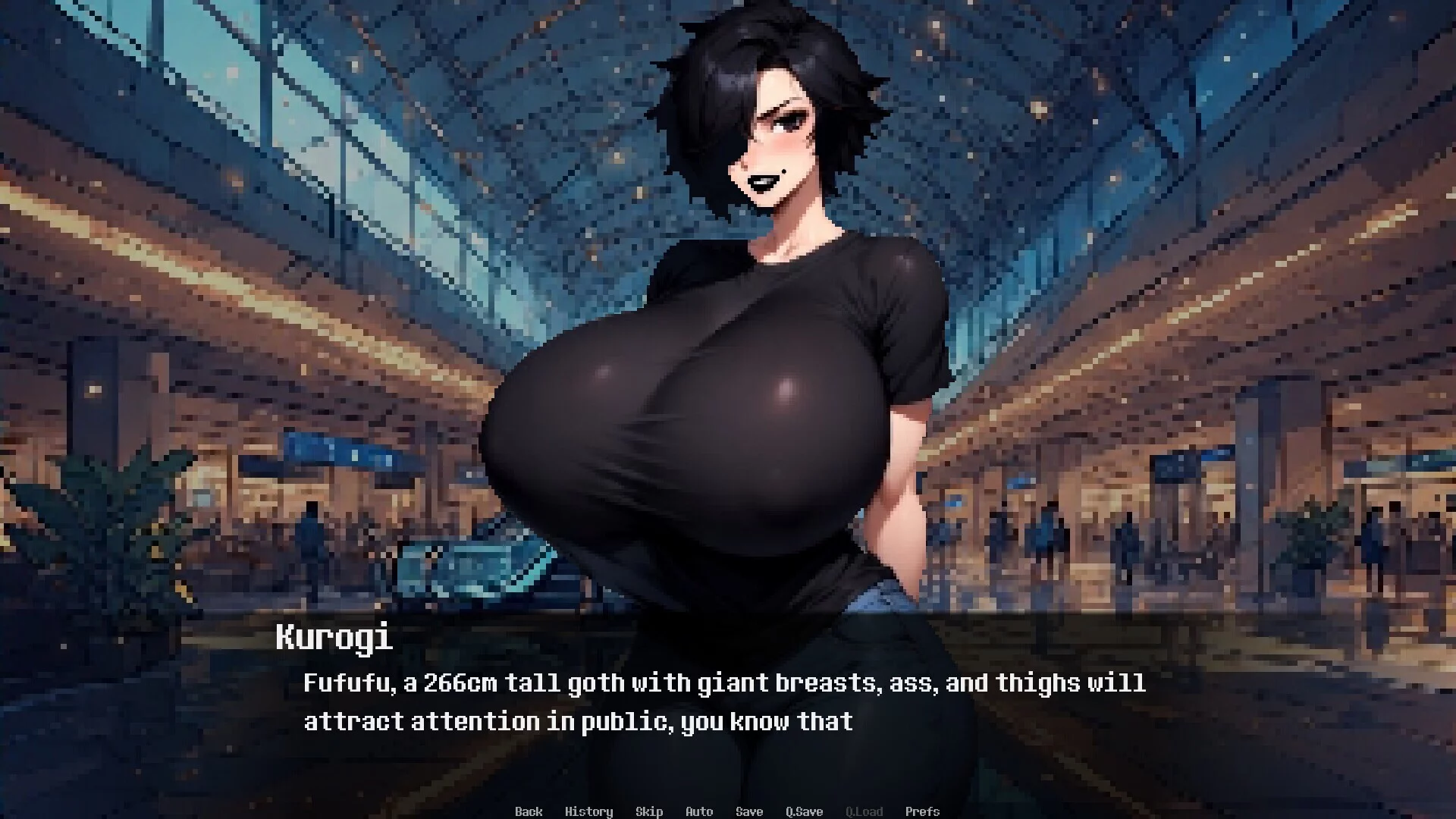 Изображение игры: Yandere Goth Delinquent Trouble 2