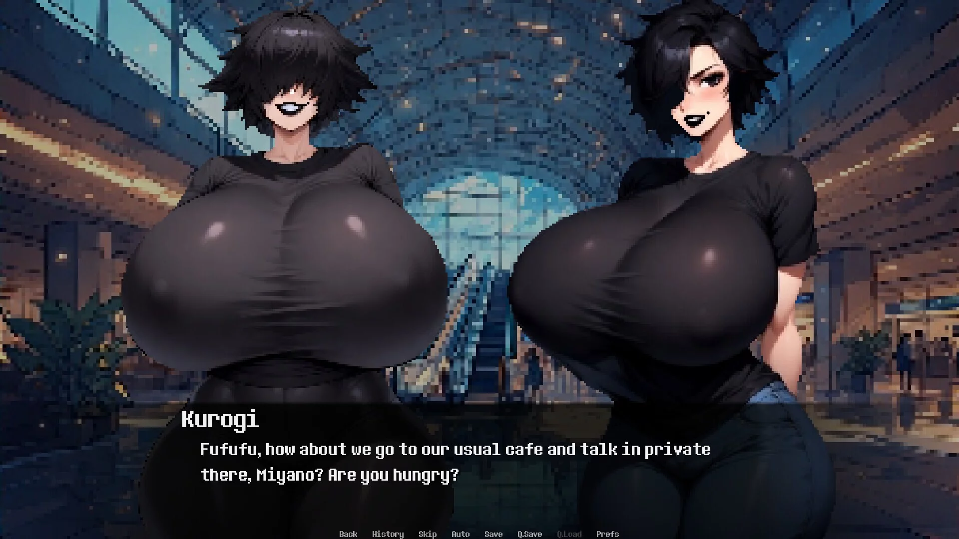 Изображение игры: Yandere Goth Delinquent Trouble 2