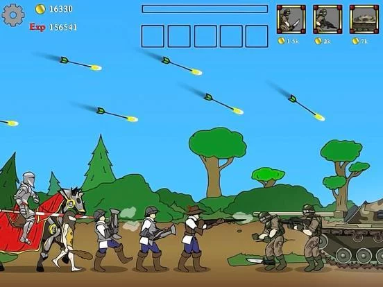 Изображение игры: Age of War