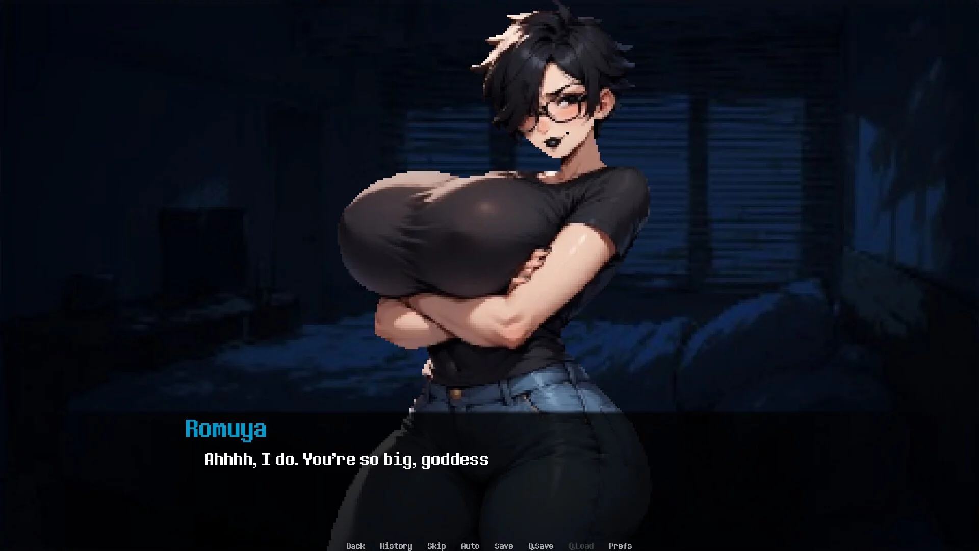 Изображение игры: My Hot Goth Roommate Became My Goonmate 2