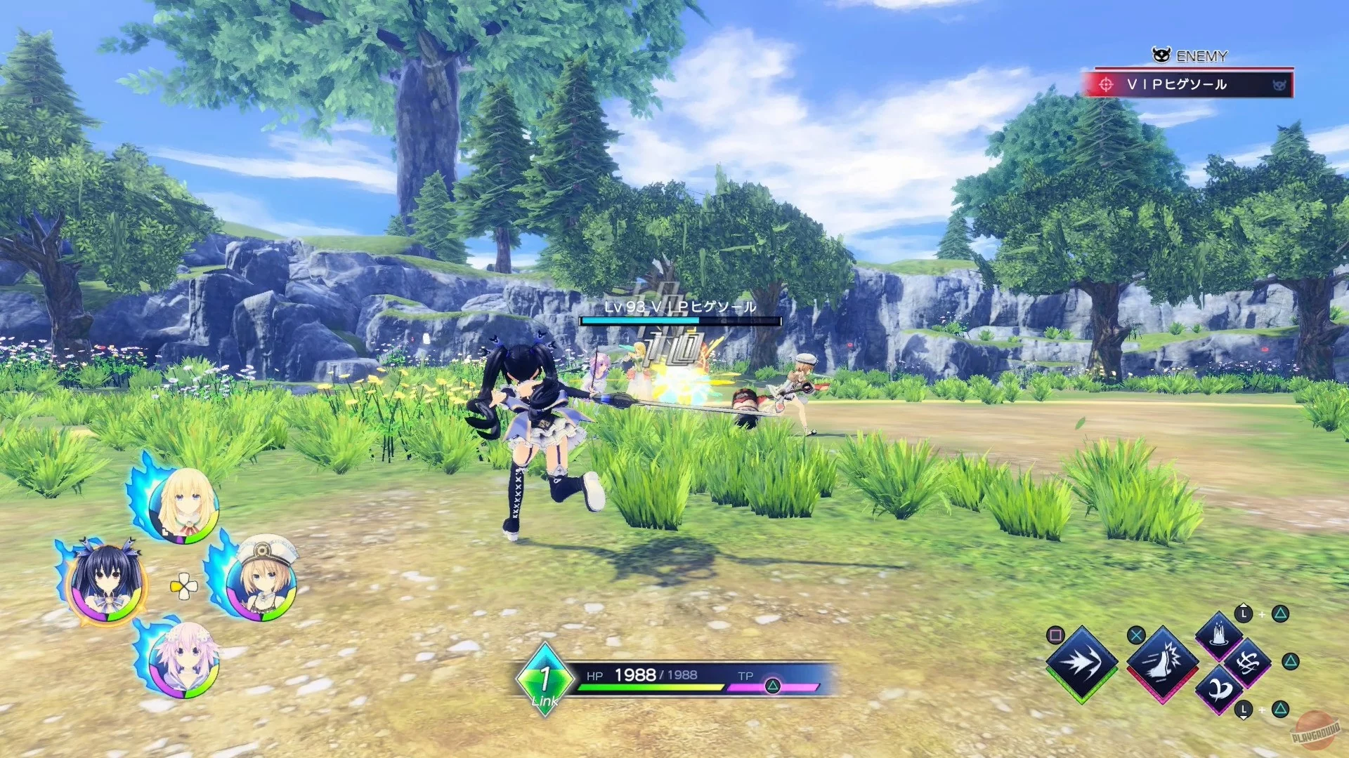 Изображение игры: Neptunia Game Maker R:Evolution