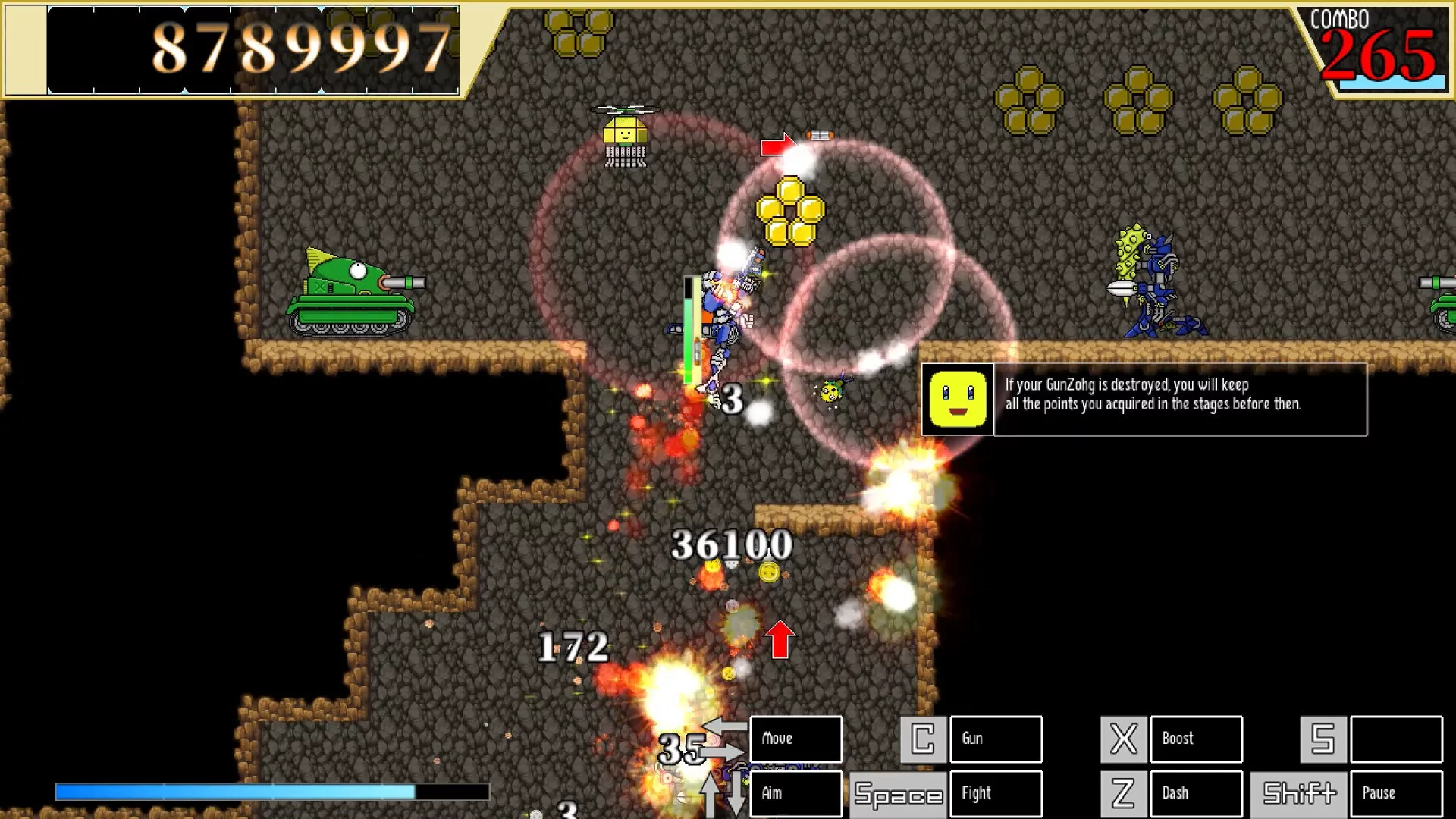 Изображение игры: BombMachine Gunzohg