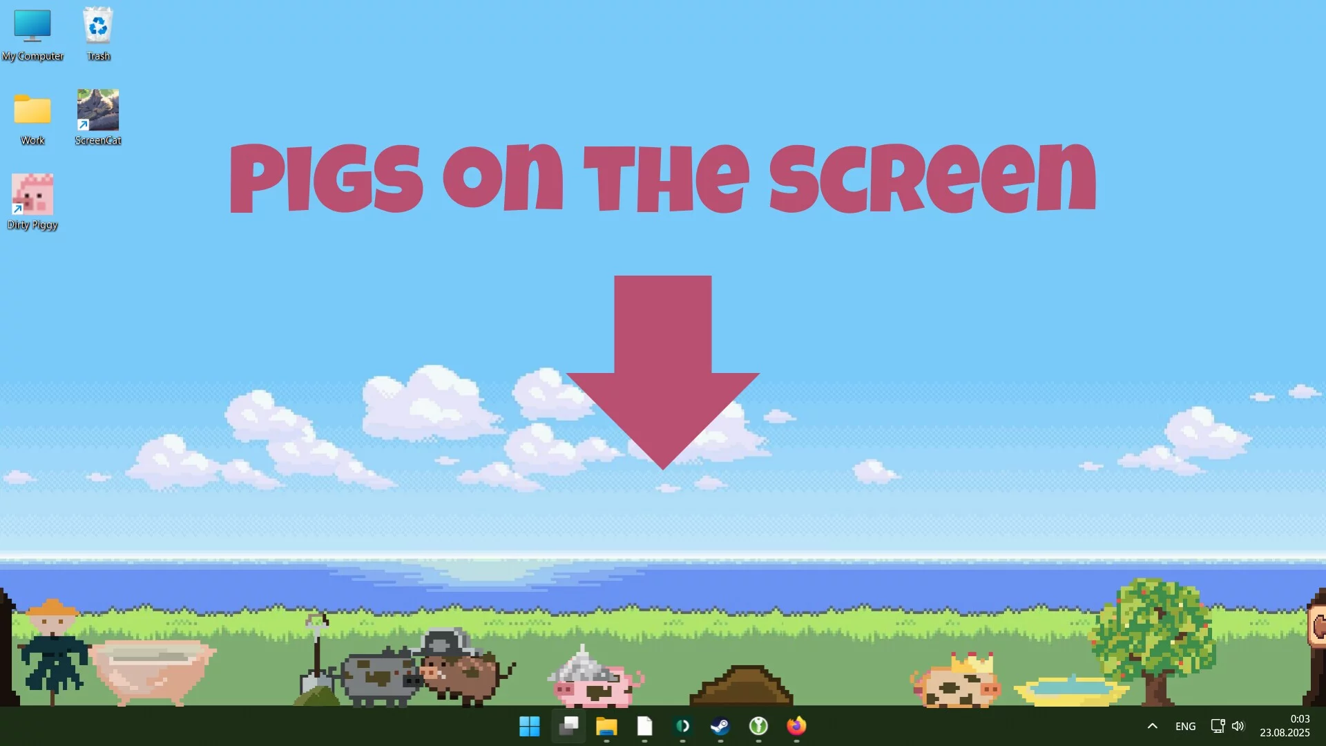 Изображение игры: Dirty Piggy