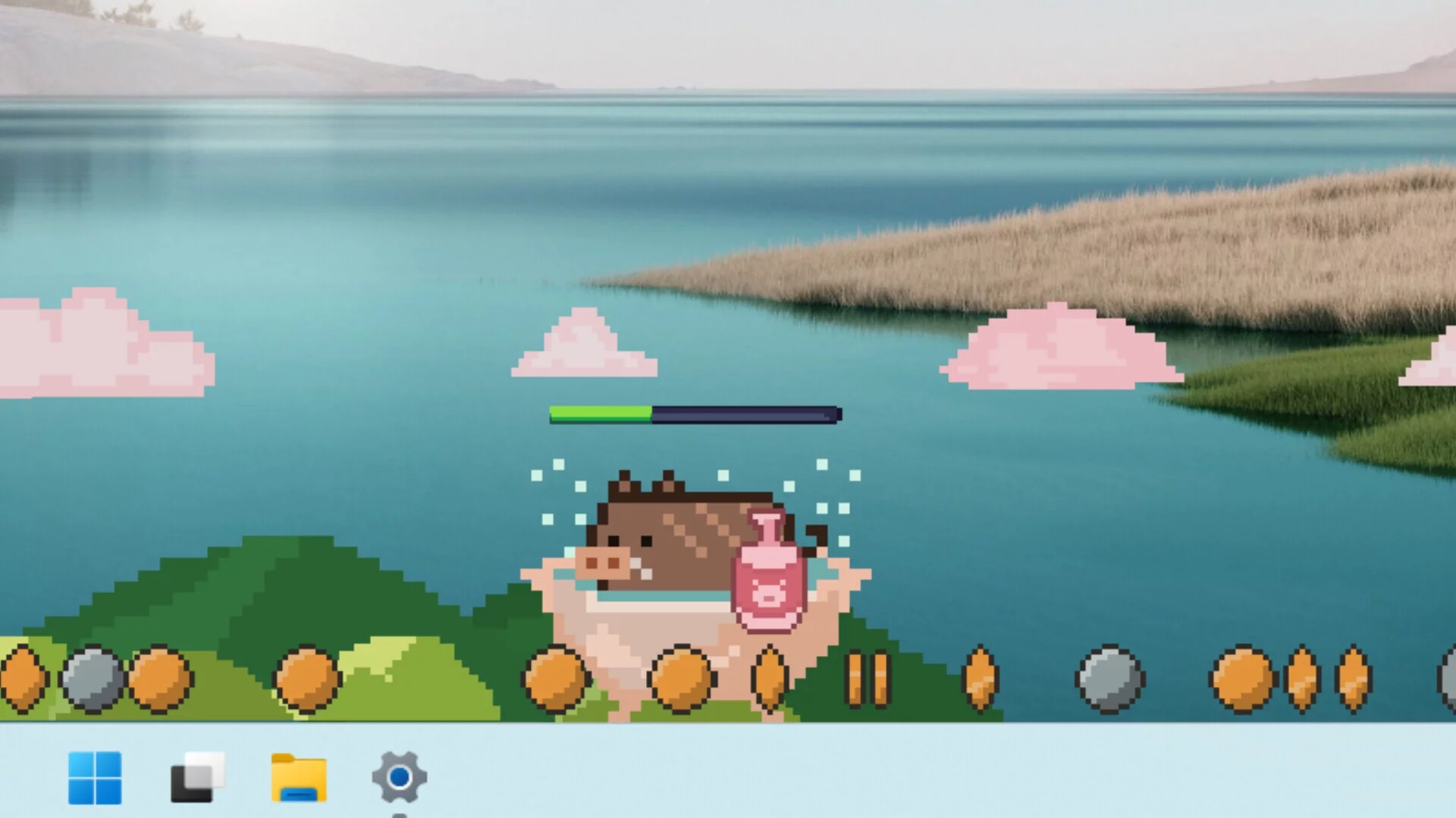 Изображение игры: Dirty Piggy