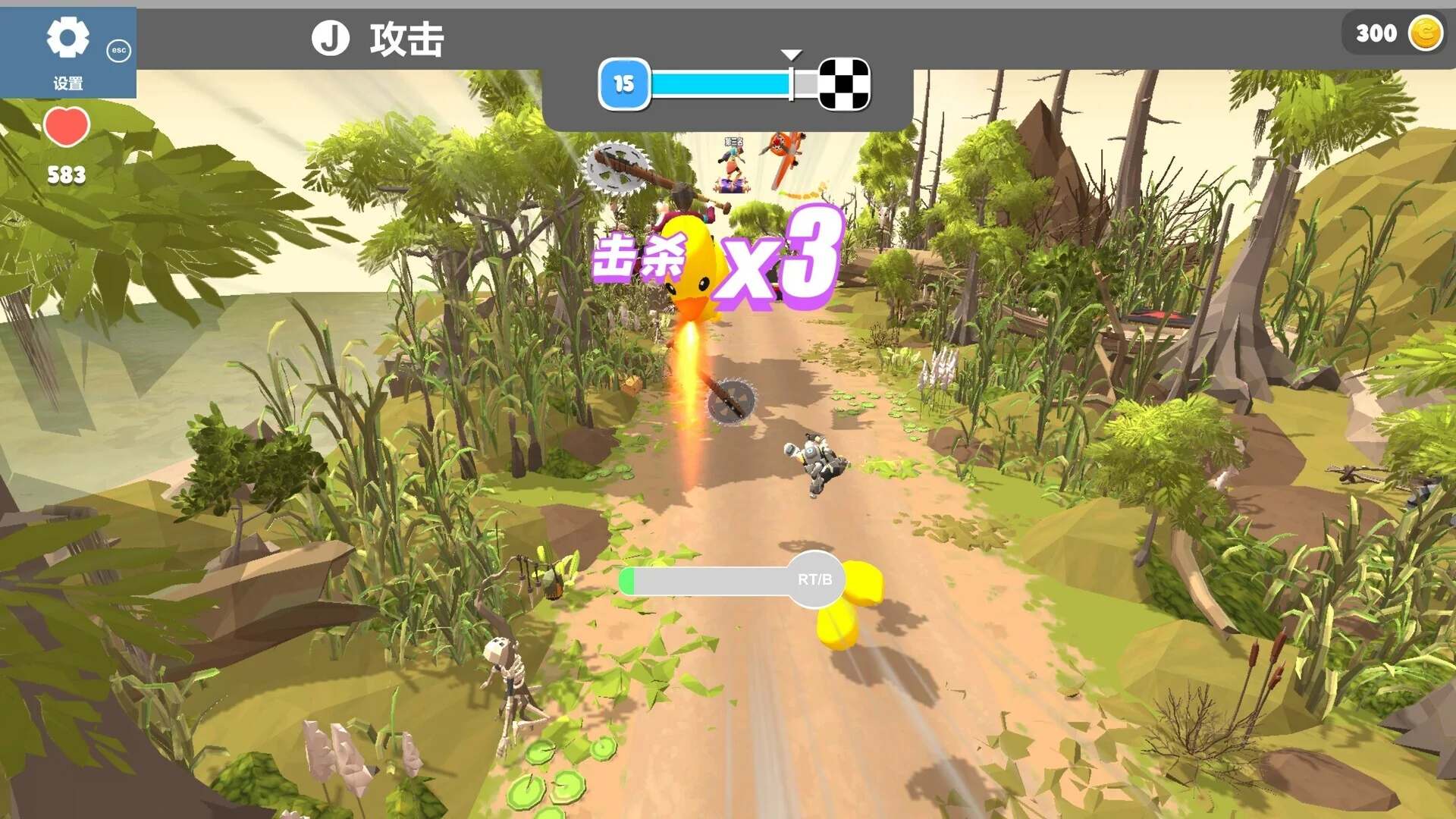 Изображение игры: Motor Racing Battle