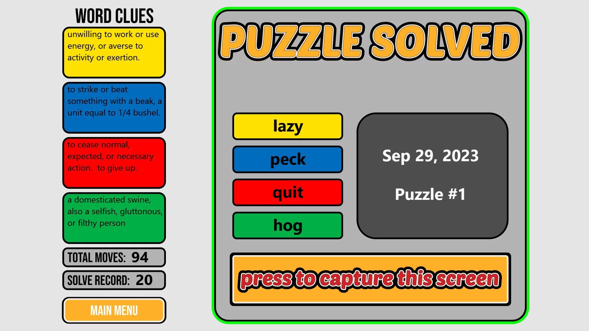 Изображение игры: Quadruzzle