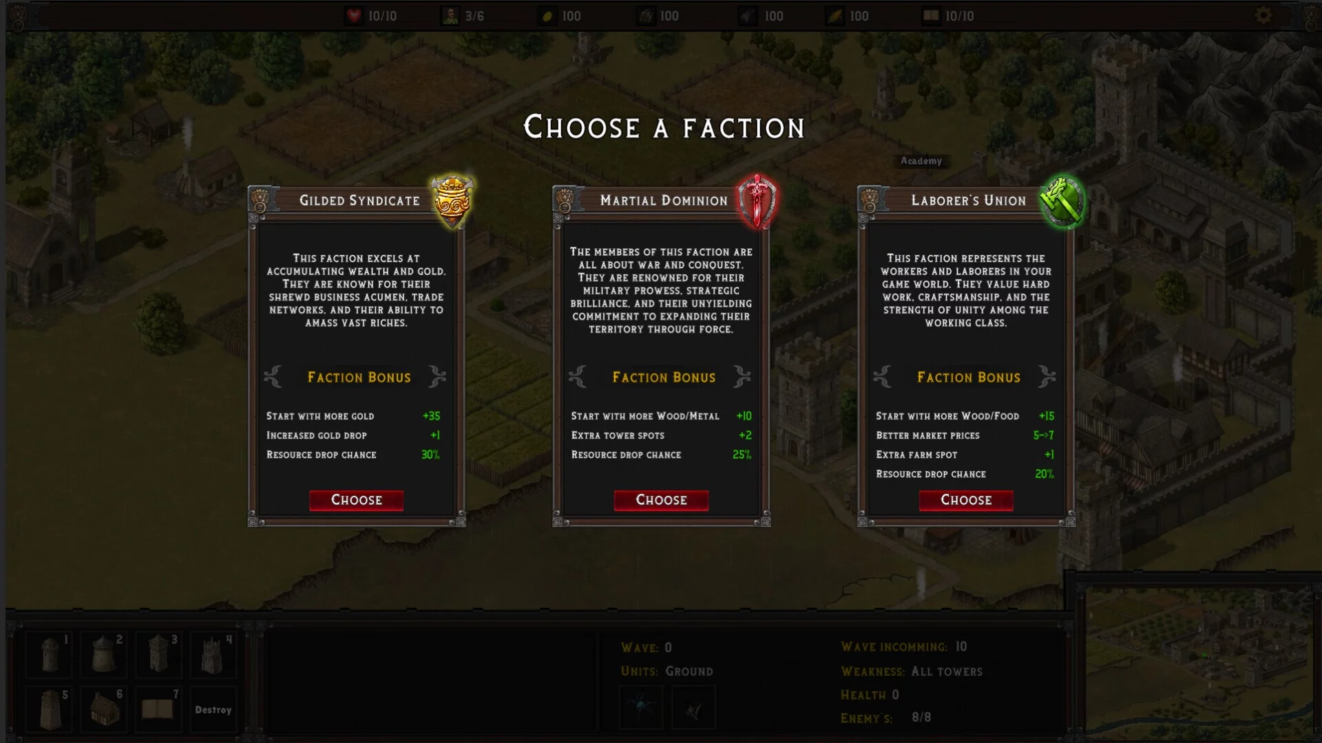 Изображение игры: ThroneForge - The Fortress War