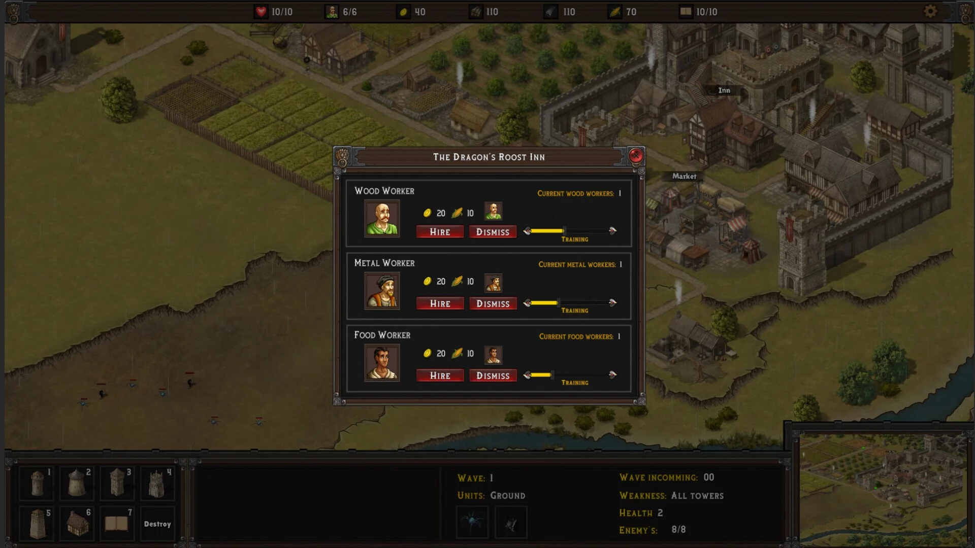 Изображение игры: ThroneForge - The Fortress War